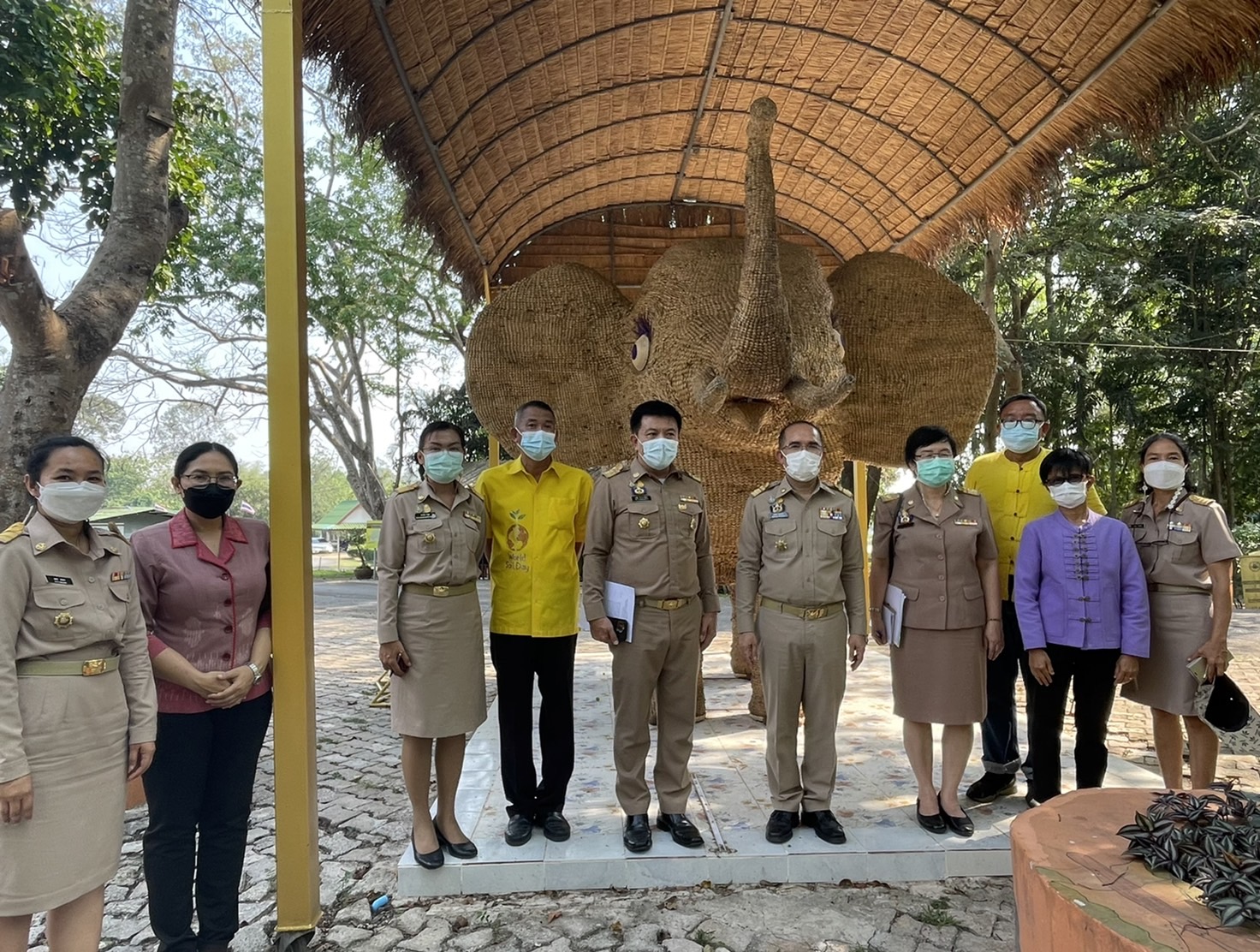 ???อพช.ตรวจติดตามงานเพื่อเตรียมความพร้อมงานเสด็จพระราชดำเนินศูนย์ศึกษาการพัฒนาเขาหินซ้อนอันเนื่องมาจากพระราชดำริ จังหวัดฉะเชิงเทรา