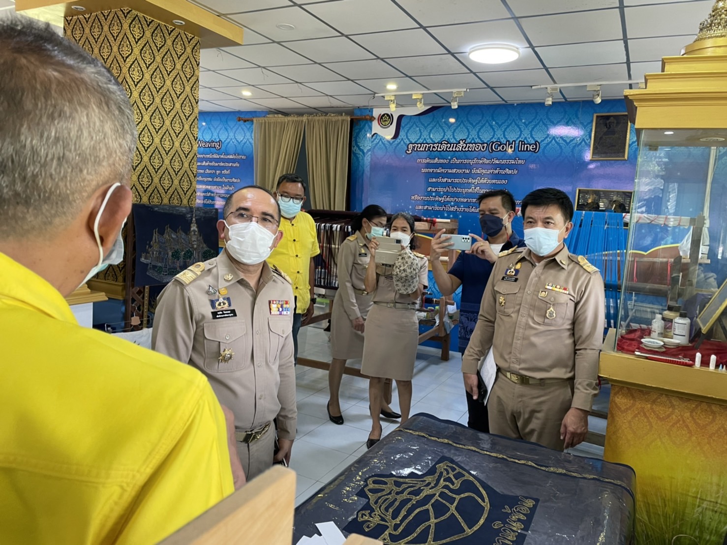 ???อพช.ตรวจติดตามงานเพื่อเตรียมความพร้อมงานเสด็จพระราชดำเนินศูนย์ศึกษาการพัฒนาเขาหินซ้อนอันเนื่องมาจากพระราชดำริ จังหวัดฉะเชิงเทรา