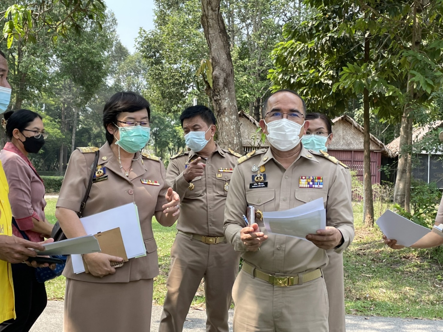 ???อพช.ตรวจติดตามงานเพื่อเตรียมความพร้อมงานเสด็จพระราชดำเนินศูนย์ศึกษาการพัฒนาเขาหินซ้อนอันเนื่องมาจากพระราชดำริ จังหวัดฉะเชิงเทรา