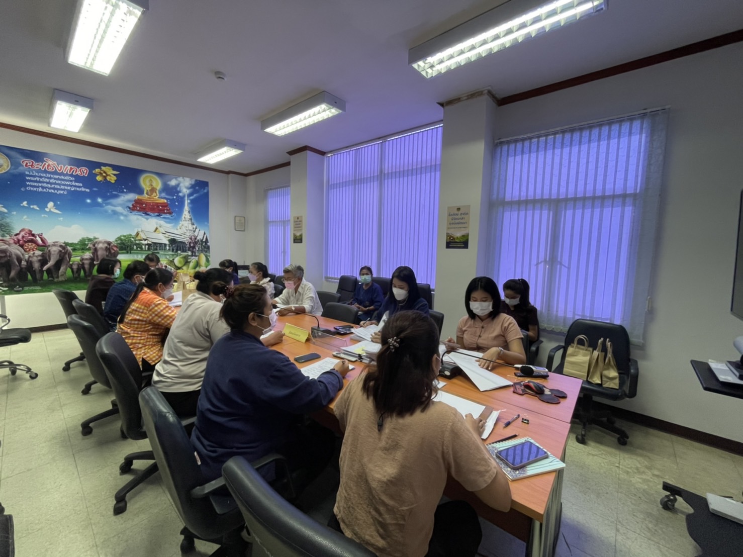 ???‍♀️??‍?พช.ฉะเชิงเทรา ประชุมคณะทำงานขับเคลื่อนกองทุนพัฒนาบทบาทสตรี จังหวัดฉะเชิงเทรา ครั้งที่ 3/2565