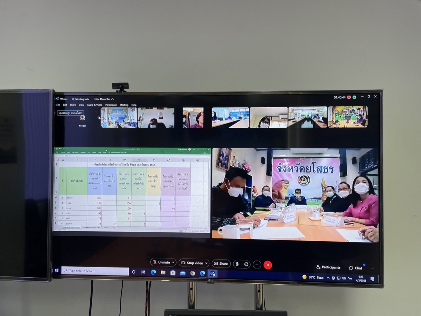 ???พช.ฉะเชิงเทรา ประชุมติดตามความก้าวหน้าเร่งรัดการเบิกจ่ายงบประมาณโครงการพัฒนาพื้นที่ต้นแบบการพัฒนาคุณภาพชีวิตตามหลักทฤษฎีใหม่ ประยุกต์สู่ “โคก หนอง นา โมเดล” ผ่านระบบ webex meeting