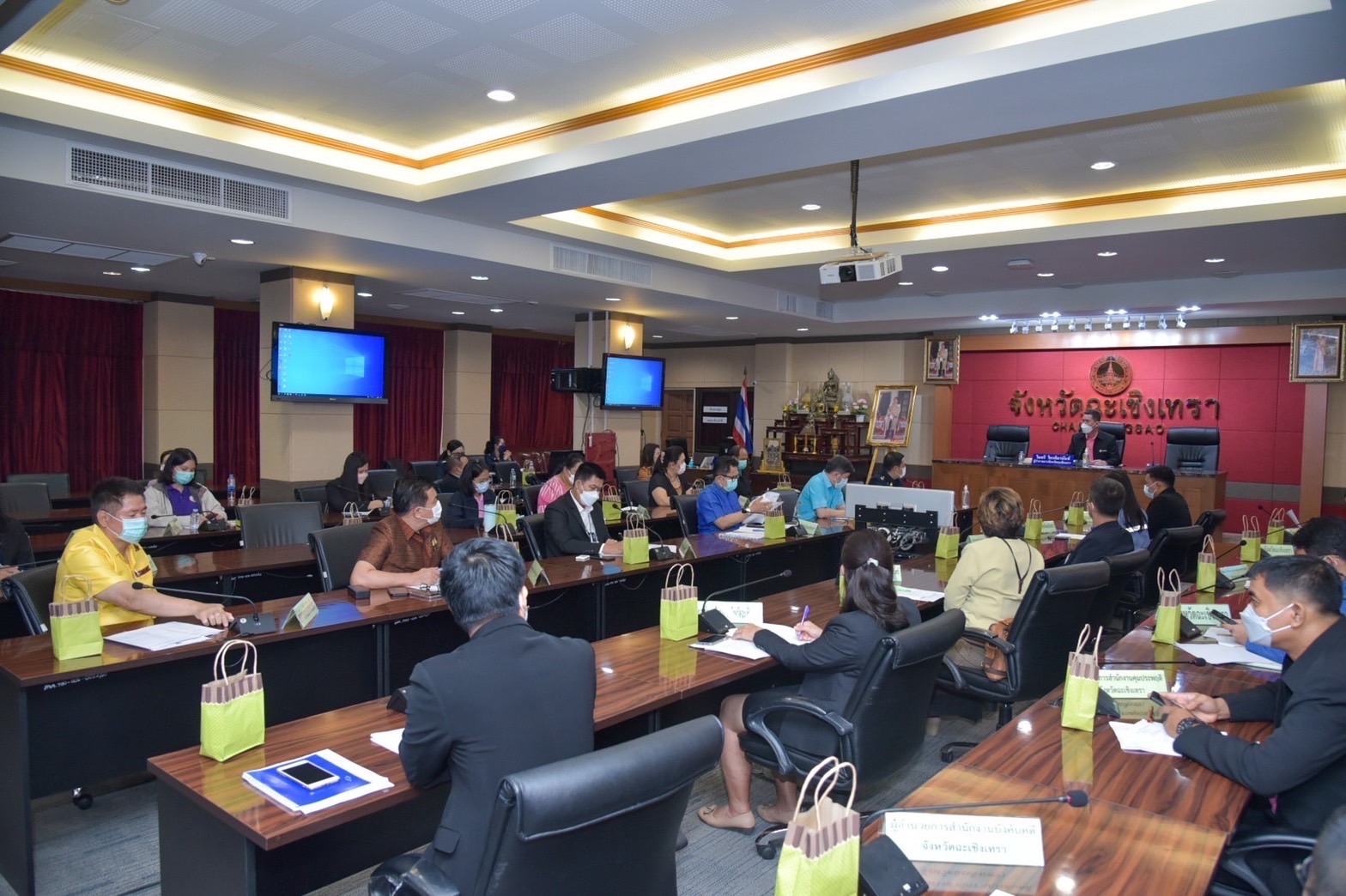 ?⚔️?พช.ฉะเชิงเทรา ร่วมประชุมคณะอนุกรรมการการดำเนินงานตามยุทธศาสตร์ชาติว่าด้วยการป้องกันและการปราบปรามการทุจริตจังหวัดฉะเชิงเทรา ครั้งที่ 1/2565