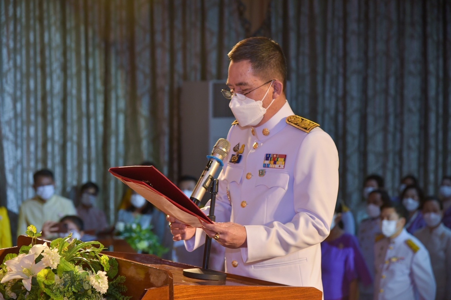 ???พช.ฉะเชิงเทรา จัดพิธีมอบลายผ้าพระราชทาน “ผ้าขิดลายนารีรัตนราชกัญญา” และโครงการรวมพลังสตรี สร้างอาชีพเสริม เพิ่มรายได้