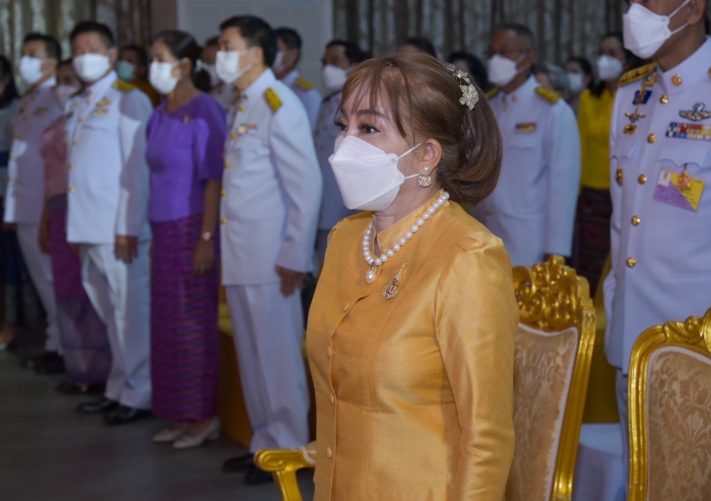 ???พช.ฉะเชิงเทรา จัดพิธีมอบลายผ้าพระราชทาน “ผ้าขิดลายนารีรัตนราชกัญญา” และโครงการรวมพลังสตรี สร้างอาชีพเสริม เพิ่มรายได้