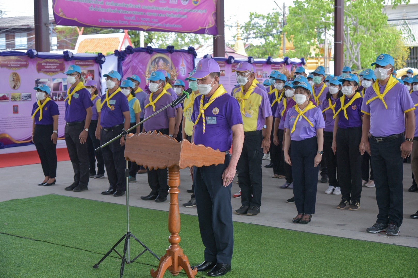 ???พช.ฉะเชิงเทรา ร่วมกิจกรรมจิตอาสาพัฒนา และพิธีบรรพชาอุปสมบทเฉลิมพระเกียรติฯ เนื่องในวันคล้าย วันพระราชสมภพ สมเด็จพระกนิษฐาธิราชเจ้า กรมสมเด็จพระเทพรัตนราชสุดาฯ สยามบรมราชกุมารี พระชนมพรรษาครบ 67 พรรษา