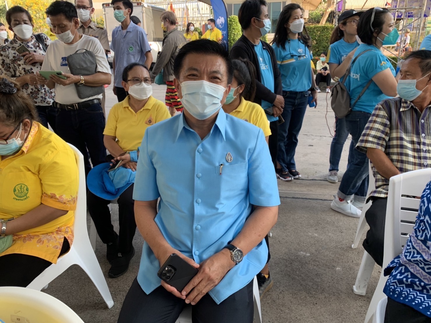 ???130 ปี กระทรวงมหาดไทย  ? ฉะเชิงเทรา :แม่น้ำบางปะกงแหล่งชีวิต พระศักดิ์สิทธิ์หลวงพ่อโสธร พระยาศรีสุนทรปราชญ์ภาษาไทย เขาอ่างฤาไนป่าสมบูรณ์ ?  ?รวมพลังสู้โควิด – 19 ด้วยเศรษฐกิจพอเพียง?  ??พช.ฉะเชิงเทรา ร่วมจัดนิทรรศการผ้าลายเอกลักษณ์ประจำจังหวัดและจำหน่ายผ้าลายขอเจ้าฟ้าฯ ในงาน” วันมะม่วงและของดีเมืองแปดริ้ว” ครั้งที่ 51