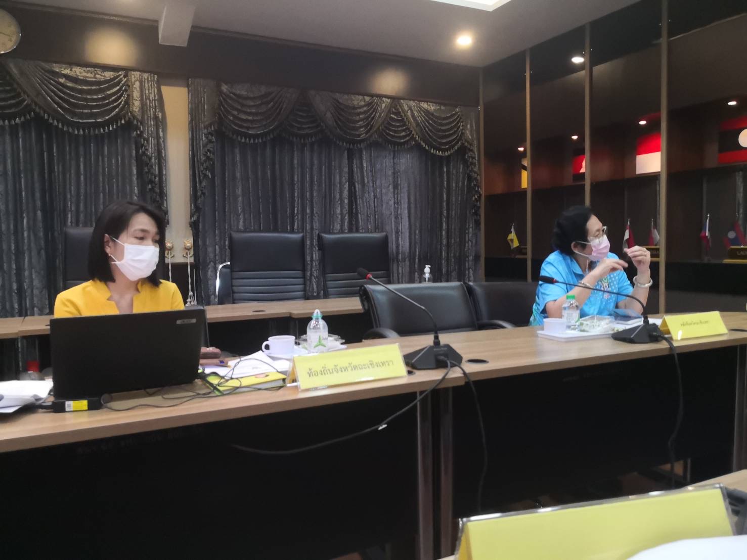 ???130 ปี กระทรวงมหาดไทย ? ฉะเชิงเทรา :แม่น้ำบางปะกงแหล่งชีวิต พระศักดิ์สิทธิ์หลวงพ่อโสธร พระยาศรีสุนทรปราชญ์ภาษาไทย เขาอ่างฤาไนป่าสมบูรณ์ ? ??พช.ฉะเชิงเทรา ประชุมคณะอนุกรรมการบริหารกองทุนพัฒนาบทบาทสตรี​ ครั้งที่​ 4/2565​