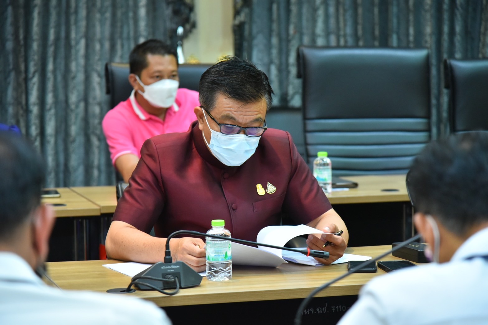 ????พช.ฉะเชิงเทรา ร่วมประชุมเตรียมความพร้อมการจัดพิธีอัญเชิญพระพุทธโสธรจำลอง ขนาด 29 นิ้ว