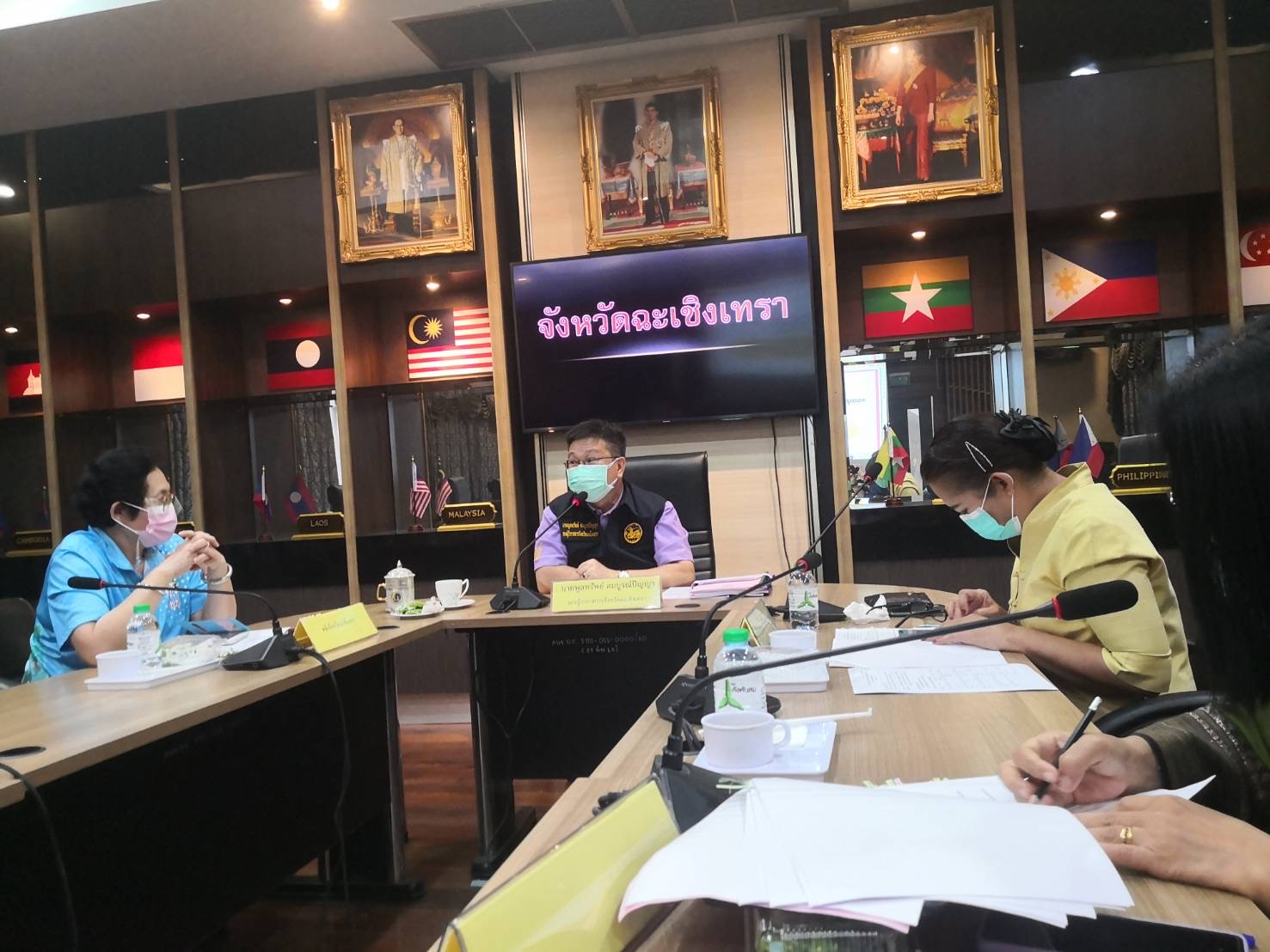 ???130 ปี กระทรวงมหาดไทย ? ฉะเชิงเทรา :แม่น้ำบางปะกงแหล่งชีวิต พระศักดิ์สิทธิ์หลวงพ่อโสธร พระยาศรีสุนทรปราชญ์ภาษาไทย เขาอ่างฤาไนป่าสมบูรณ์ ? ??พช.ฉะเชิงเทรา ประชุมคณะอนุกรรมการบริหารกองทุนพัฒนาบทบาทสตรี​ ครั้งที่​ 4/2565​