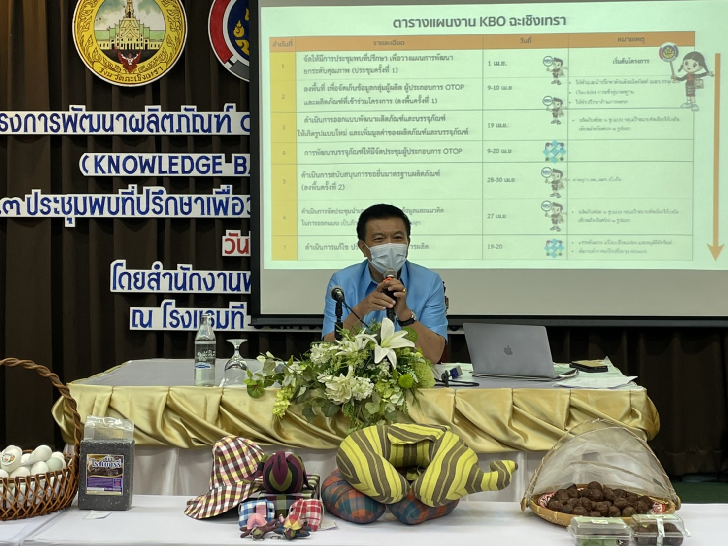 ???‍?พช.ฉะเชิงเทรา จัดโครงการพัฒนาผลิตภัณฑ์ OTOP โดยเครือข่ายองค์ความรู้ KBO จังหวัด (Knowledge Based OTOP) จังหวัดฉะเชิงเทรา