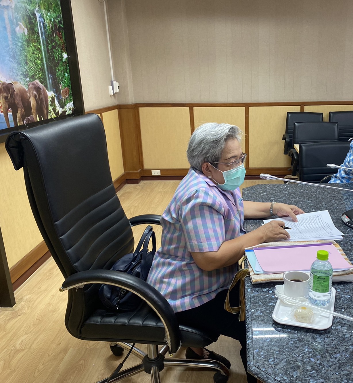 ???‍??‍?การประชุมคณะกรรมการพัฒนาสตรีจังหวัดฉะเชิงเทรา ครั้งที่ 1/2565