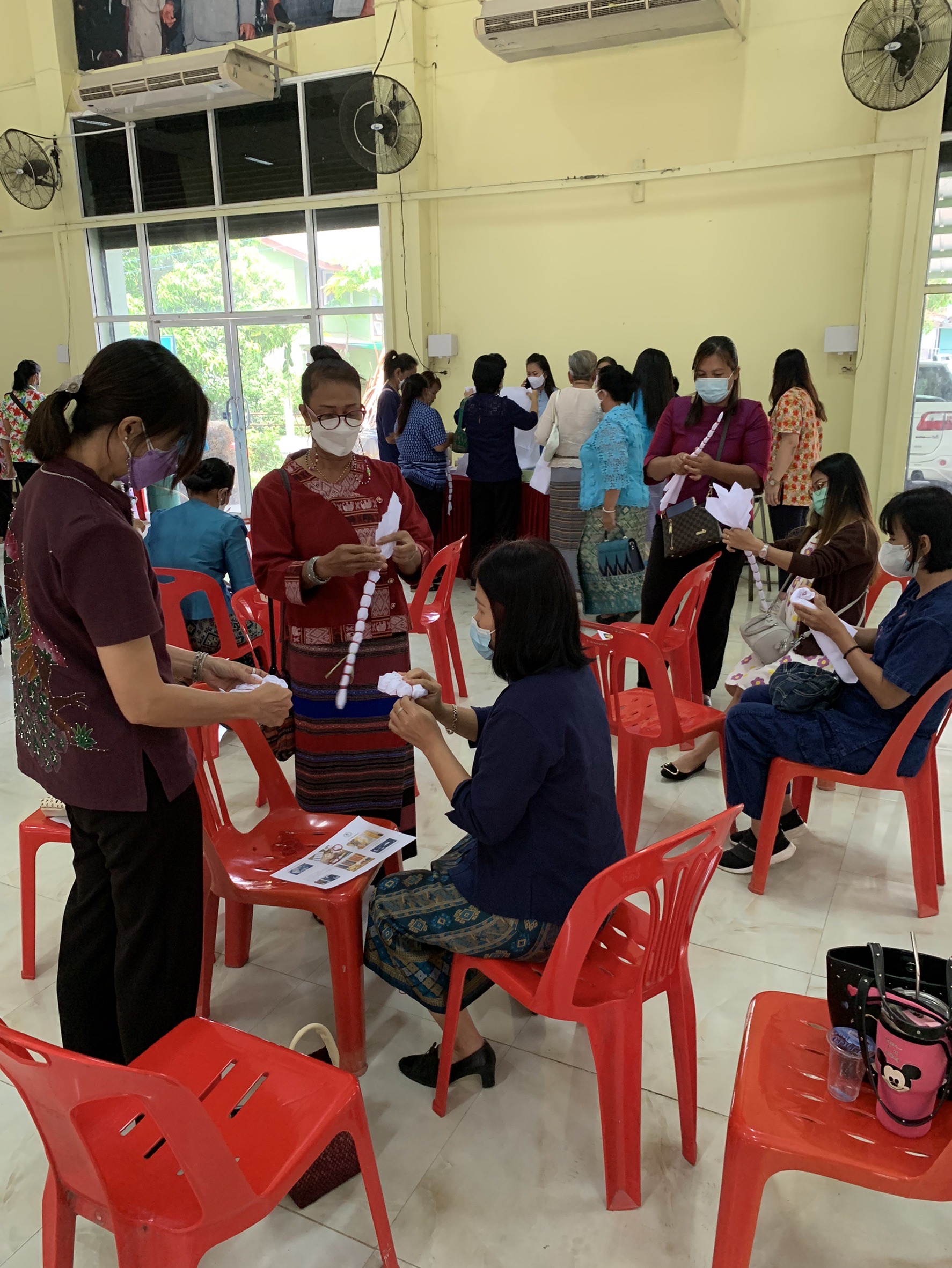 ??‍♀??‍?พช.ฉะเชิงเทราจัดโครงการส่งเสริมการฝึกทักษะอาชีพของสมาชิกกองทุนพัฒนาบทบาทสตรีอำเภอพนมสารคาม งบเงินอุดหนุน (เงินทุนให้เปล่า)