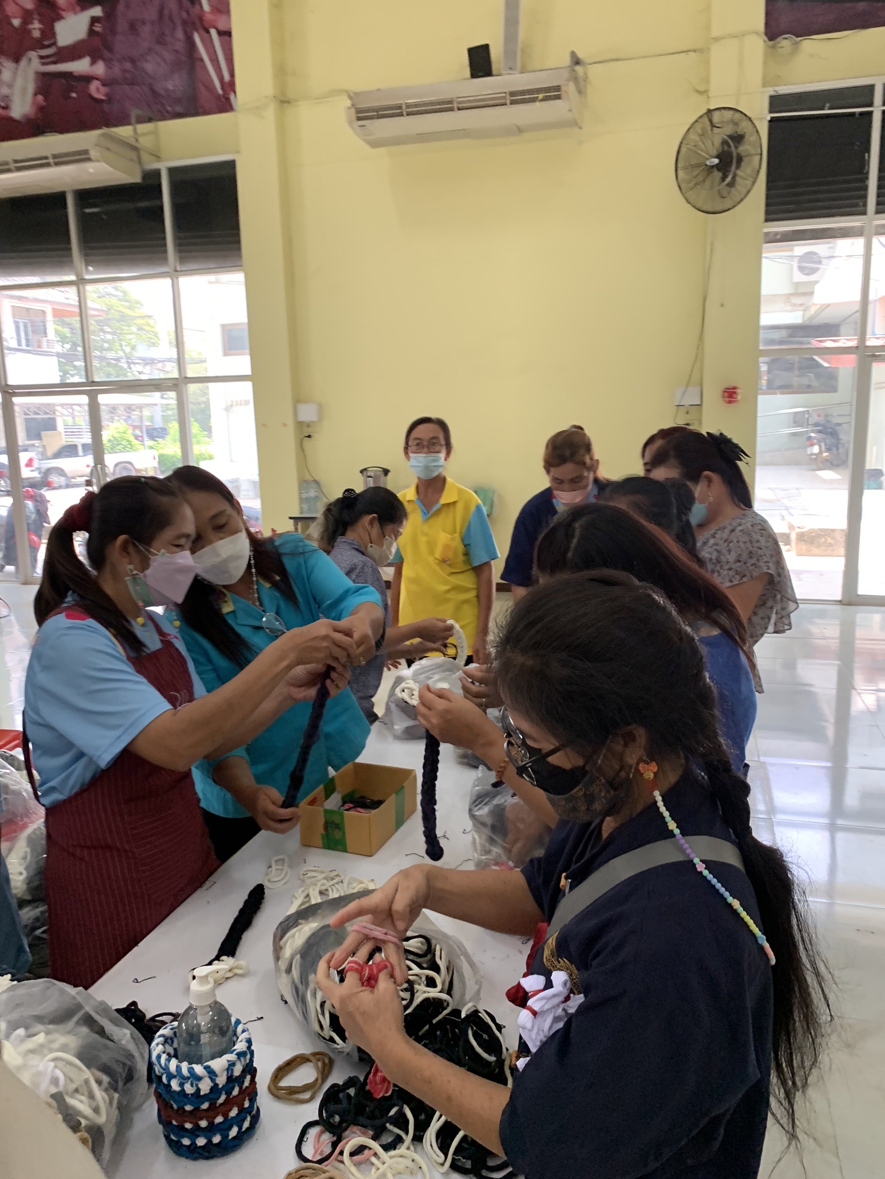 ??‍♀??‍?พช.ฉะเชิงเทราจัดโครงการส่งเสริมการฝึกทักษะอาชีพของสมาชิกกองทุนพัฒนาบทบาทสตรีอำเภอพนมสารคาม งบเงินอุดหนุน (เงินทุนให้เปล่า)