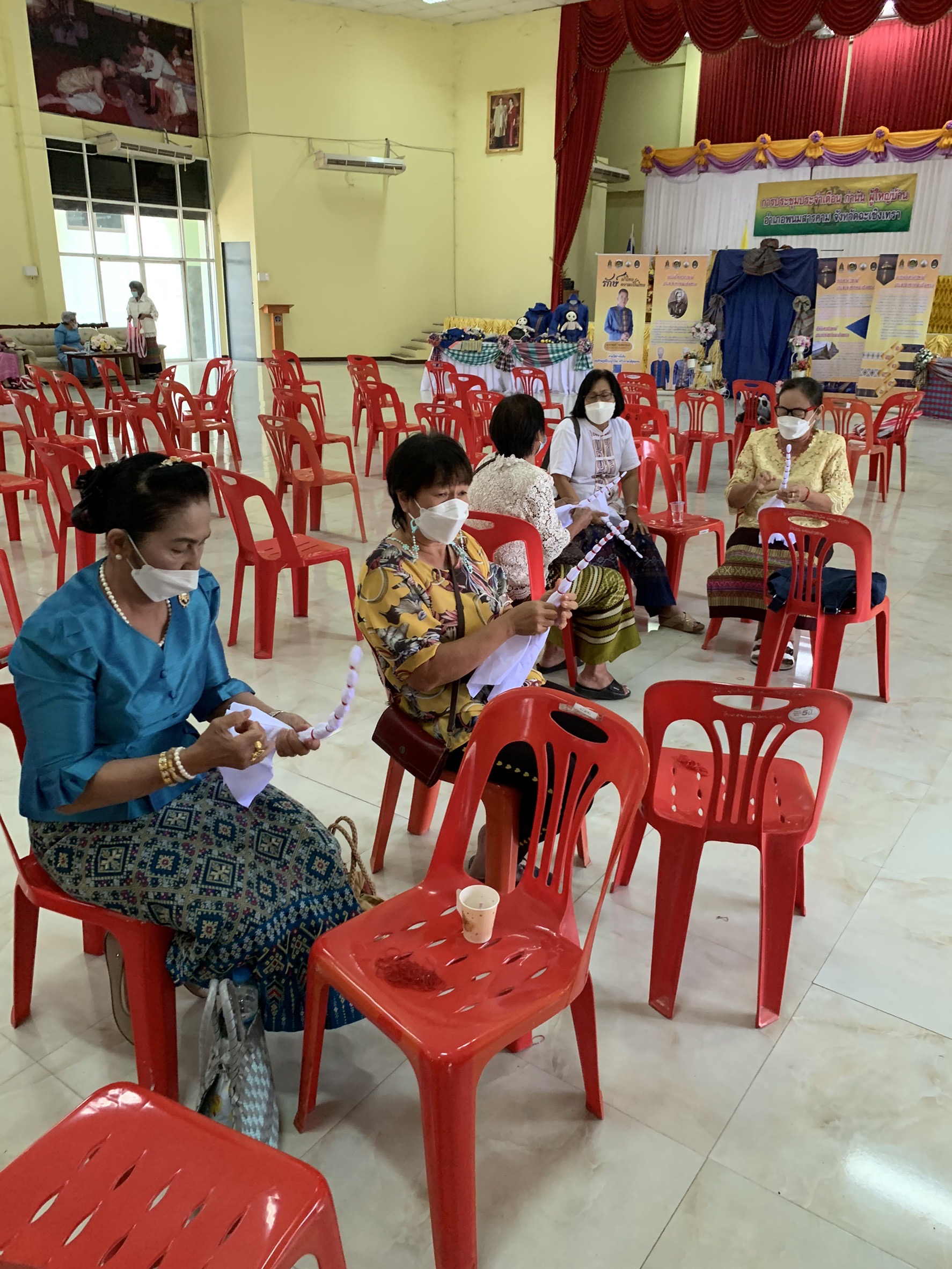 ??‍♀??‍?พช.ฉะเชิงเทราจัดโครงการส่งเสริมการฝึกทักษะอาชีพของสมาชิกกองทุนพัฒนาบทบาทสตรีอำเภอพนมสารคาม งบเงินอุดหนุน (เงินทุนให้เปล่า)