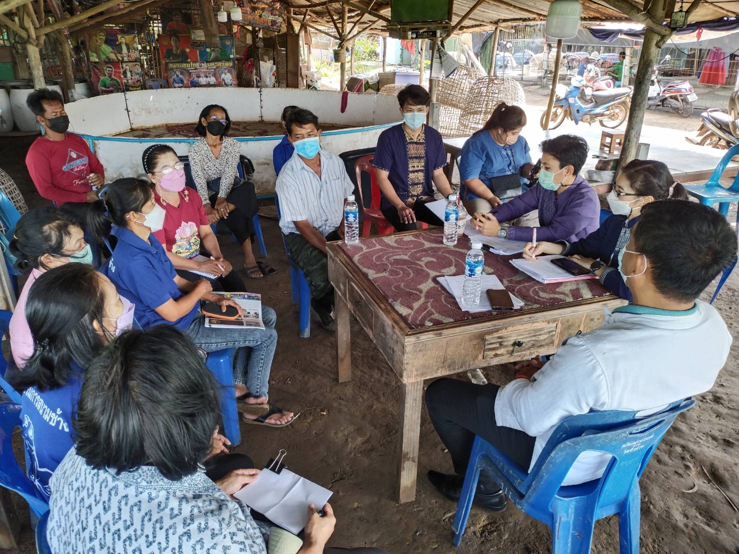 ?แปดริ้วเตรียมความพร้อมการประกวดหมู่บ้านต้นแบบการน้อมนำแนวพระราชดำริไปประยุกต์ใช้ โครงการ 9;10 ปฏิบัติบูชา “สืบสาน รักษา ต่อยอด”เพื่อพัฒนาชุมชน ประจำปี 2565??