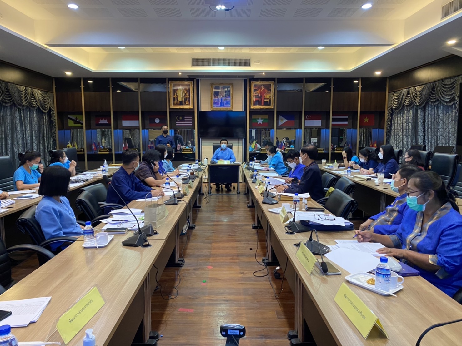 ???130 ปี กระทรวงมหาดไทย ? ฉะเชิงเทรา : แม่น้ำบางปะกงแหล่งชีวิต พระศักดิ์สิทธิ์หลวงพ่อโสธร พระยาศรีสุนทรปราชญ์ภาษาไทย เขาอ่างฤาไนป่าสมบูรณ์ ? ? ???‍??‍?พช.ฉะเชิงเทรา ประชุมผู้บริหาร นักวิชาการพัฒนาชุมชน และเจ้าหน้าที่พัฒนาชุมชนจังหวัดฉะเชิงเทรา ครั้งที่ 4/2565 ประจำเดือนเมษายน 2565