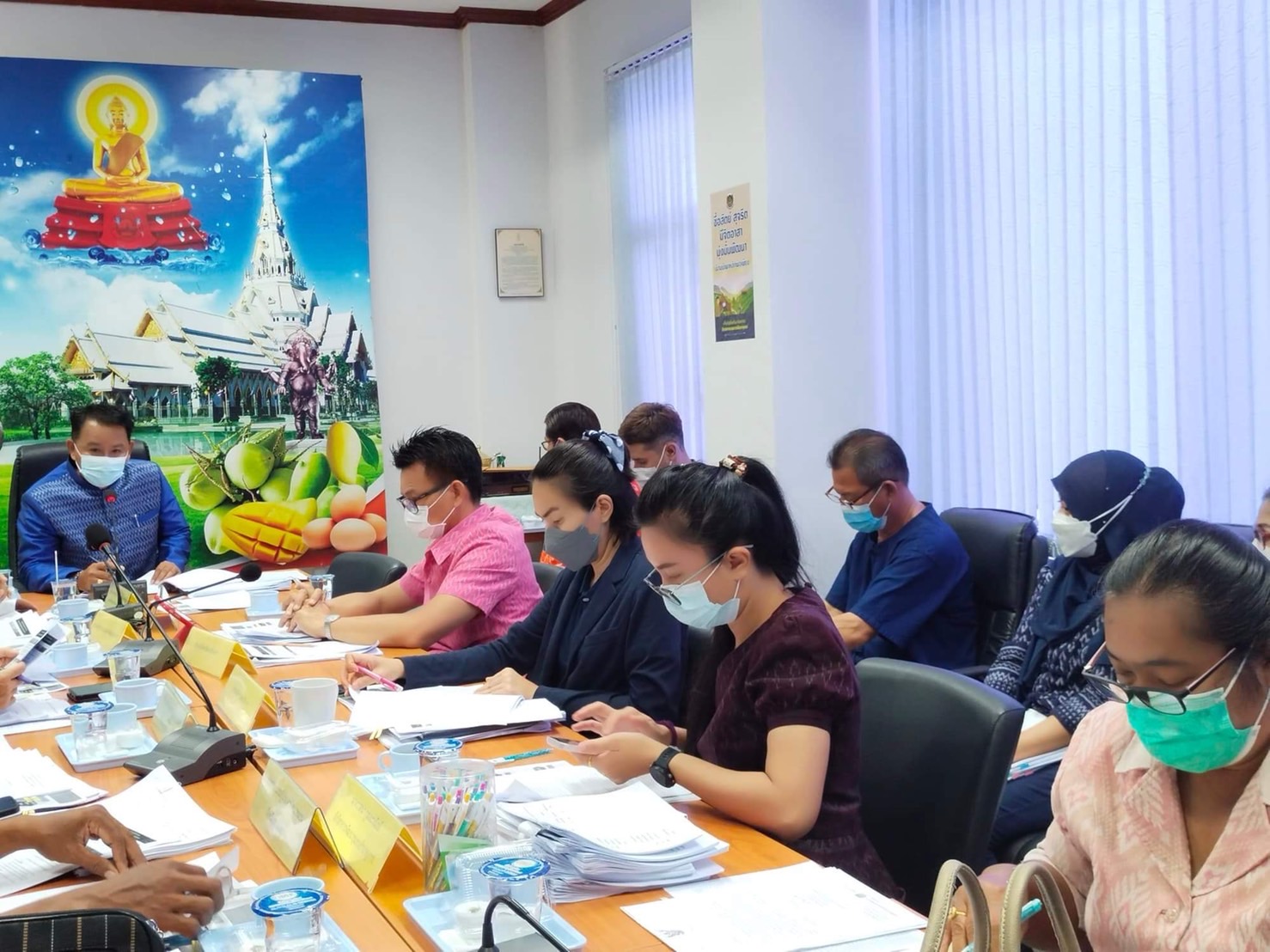 ???130 ปี กระทรวงมหาดไทย ? ฉะเชิงเทรา : แม่น้ำบางปะกงแหล่งชีวิต พระศักดิ์สิทธิ์หลวงพ่อโสธร พระยาศรีสุนทรปราชญ์ภาษาไทย เขาอ่างฤาไนป่าสมบูรณ์ ? ? ??‍??พช.ฉะเชิงเทรา ประชุมคณะอนุกรรมการตรวจประเมินเพื่อรับรองมาตรฐานการพัฒนาชุมชน (มชช.) ระดับจังหวัด