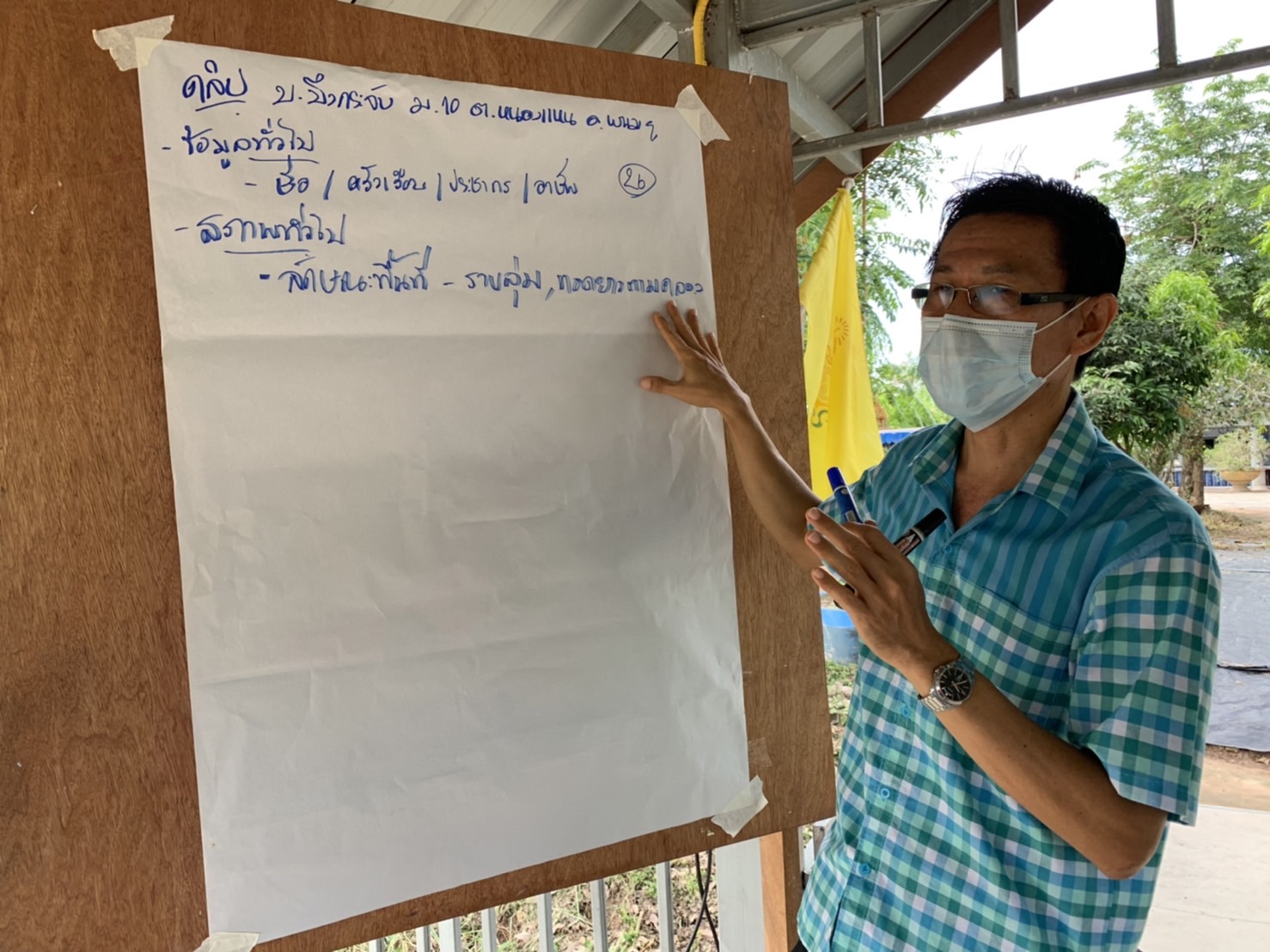 ?สพจ.ฉะเชิงเทราลงพื้นที่ให้คำแนะนำและเตรียมความพร้อมการประกวดหมู่บ้านต้นแบบการน้อมนำแนวพระราชดำริไปประยุกต์ใช้ โครงการ 9:10 ปฏิบัติบูชา “สืบสาน รักษา ต่อยอด” เพื่อพัฒนาชุมชน ประจำปี 2565