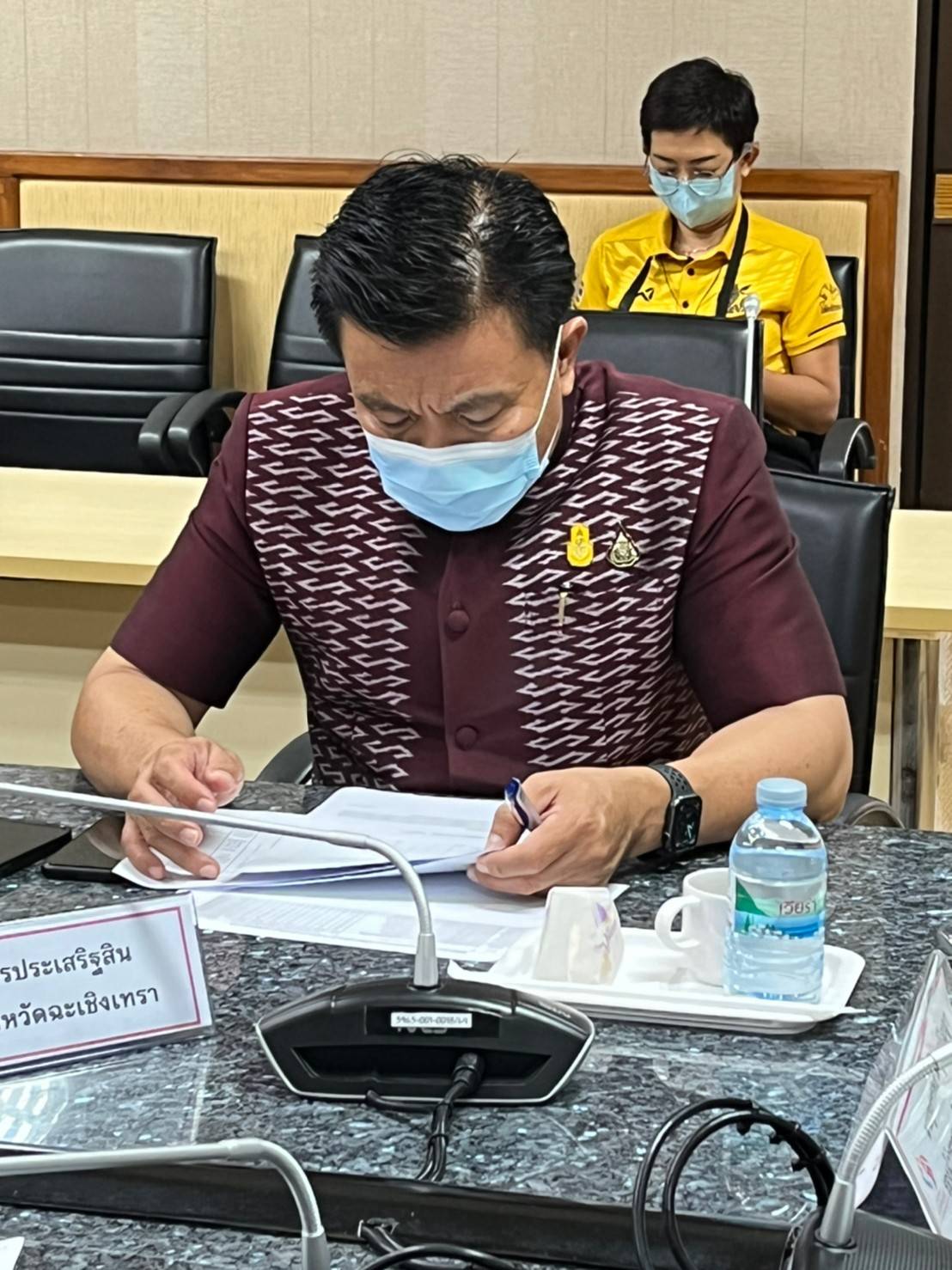 ???130 ปี กระทรวงมหาดไทย ? ฉะเชิงเทรา : แม่น้ำบางปะกงแหล่งชีวิต พระศักดิ์สิทธิ์หลวงพ่อโสธร พระยาศรีสุนทรปราชญ์ภาษาไทย เขาอ่างฤาไนป่าสมบูรณ์ ? ? “พช.ฉะเชิงเทรา​ สรุปผลการคัดเลือกคนกองทุนพัฒนาบทบาทสตรี​ระดับจังหวัด” พช.ฉะเชิงเทรา​ ประชุมสรุปผลการคัดเลือกคนกองทุนพัฒนาบทบาทสตรีระดับจังหวัด​ ประจำปี​ 2565