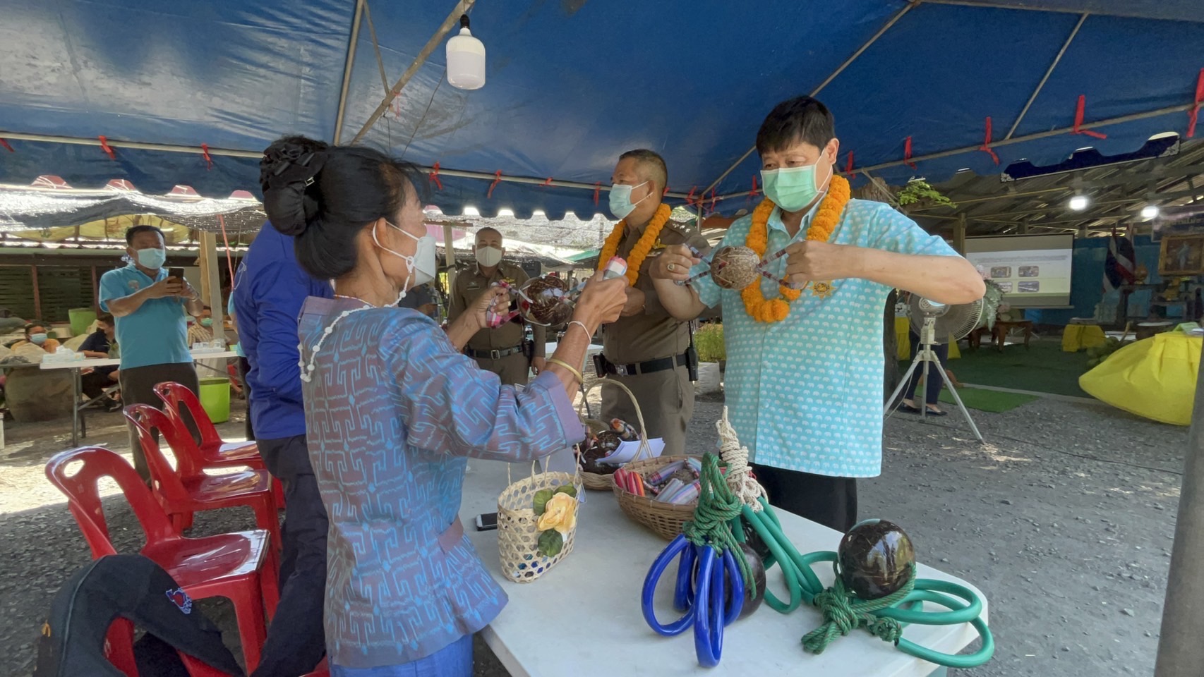 ???130 ปี กระทรวงมหาดไทย ? ฉะเชิงเทรา : “ เมืองน่าอยู่ น่าเที่ยว น่าลงทุน” พช.ฉะเชิงเทรา  ?ลงพื้นที่คัดสรรกิจกรรมพัฒนาชุมชนดีเด่นระดับจังหวัด ประจำปี 2565?
