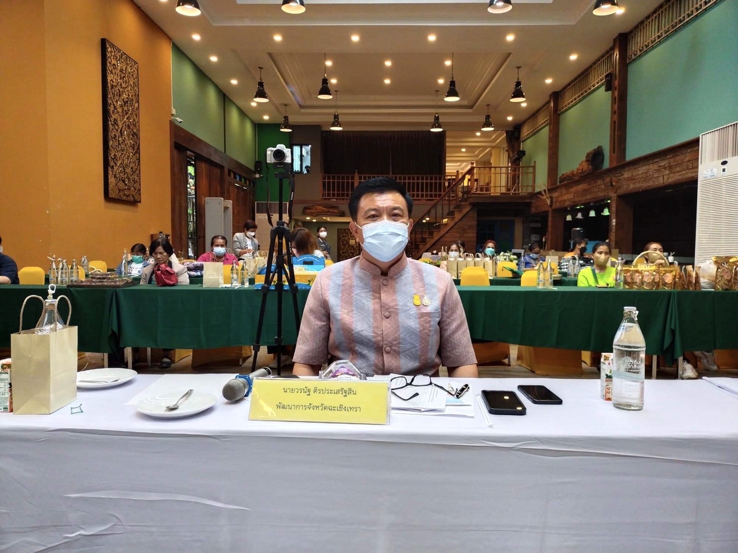 ???130 ปี กระทรวงมหาดไทย ? ฉะเชิงเทรา : แม่น้ำบางปะกงแหล่งชีวิต พระศักดิ์สิทธิ์หลวงพ่อโสธร พระยาศรีสุนทรปราชญ์ภาษาไทย เขาอ่างฤาไนป่าสมบูรณ์ ? ? ??‍♂️?พช.ฉะเชิงเทรา ประชุมคณะกรรมการเครือข่ายองค์ความรู้ (Knowledge – Based OTOP: KBO) จังหวัดฉะเชิงเทรา ครั้งที่ 2/2565