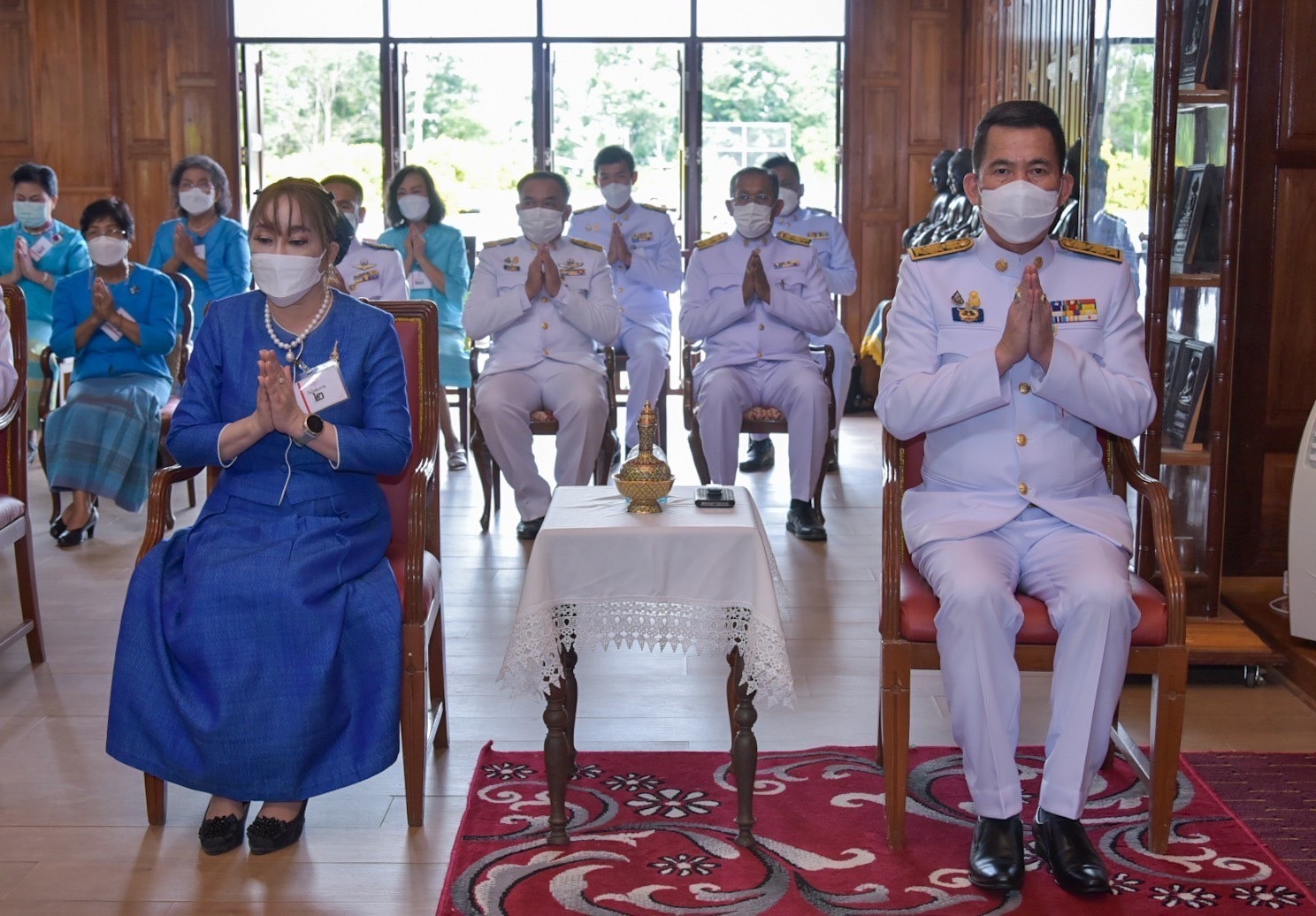 ???130 ปี กระทรวงมหาดไทย ? ฉะเชิงเทรา : แม่น้ำบางปะกงแหล่งชีวิต พระศักดิ์สิทธิ์หลวงพ่อโสธร พระยาศรีสุนทรปราชญ์ภาษาไทย เขาอ่างฤาไนป่าสมบูรณ์ ? ? ??‍??พช.ฉะเชิงเทรา จัดโครงการ “90 พรรษา 999 สมทบทุนศรัทธา ทุนปัญญา กองทุนแม่ของแผ่นดิน ทุนตั้งต้นแห่งความดีงาม ในโอกาสที่ สมเด็จพระนางเจ้าสิริกิติ์ พระบรมราชินีนาถ พระบรมราชชนนีพันปีหลวง ทรงพระกรุณาโปรดเกล้าฯ พระราชทานเงินจากพระปัญญาวิสุทธิโมลี ถวายให้กองทุนแม่ของแผ่นดินหมู่บ้านภูเขาทอง และพิธีทอดผ้าป่าการกุศล สมทบกองทุนแม่ของแผ่นดินฯ ในงานทำบุญอายุวัฒนมงคลครบ 51 ปี พระปัญญาวิสุทธิโมลี เจ้าคณะจังหวัดลพบุรี (ธรรมยุต) เจ้าอาวาสวัดพระนางจามเทวี และผู้รักษาการแทนเจ้าอาวาสวัดโพนงาม