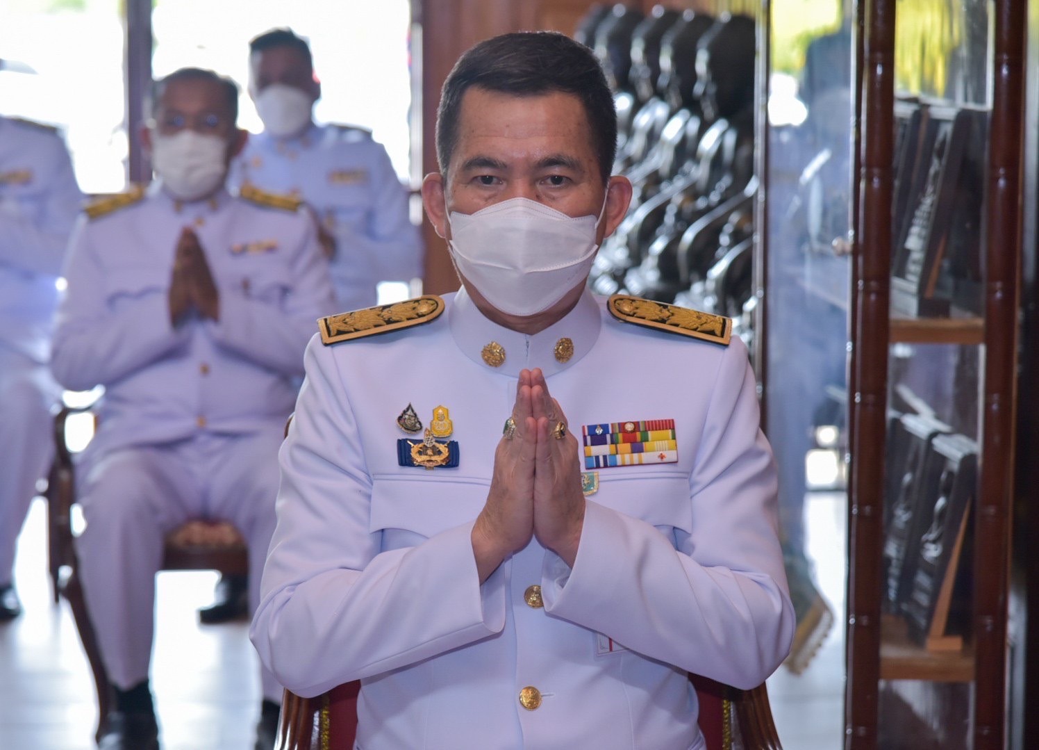 ???130 ปี กระทรวงมหาดไทย ? ฉะเชิงเทรา : แม่น้ำบางปะกงแหล่งชีวิต พระศักดิ์สิทธิ์หลวงพ่อโสธร พระยาศรีสุนทรปราชญ์ภาษาไทย เขาอ่างฤาไนป่าสมบูรณ์ ? ? ??‍??พช.ฉะเชิงเทรา จัดโครงการ “90 พรรษา 999 สมทบทุนศรัทธา ทุนปัญญา กองทุนแม่ของแผ่นดิน ทุนตั้งต้นแห่งความดีงาม ในโอกาสที่ สมเด็จพระนางเจ้าสิริกิติ์ พระบรมราชินีนาถ พระบรมราชชนนีพันปีหลวง ทรงพระกรุณาโปรดเกล้าฯ พระราชทานเงินจากพระปัญญาวิสุทธิโมลี ถวายให้กองทุนแม่ของแผ่นดินหมู่บ้านภูเขาทอง และพิธีทอดผ้าป่าการกุศล สมทบกองทุนแม่ของแผ่นดินฯ ในงานทำบุญอายุวัฒนมงคลครบ 51 ปี พระปัญญาวิสุทธิโมลี เจ้าคณะจังหวัดลพบุรี (ธรรมยุต) เจ้าอาวาสวัดพระนางจามเทวี และผู้รักษาการแทนเจ้าอาวาสวัดโพนงาม