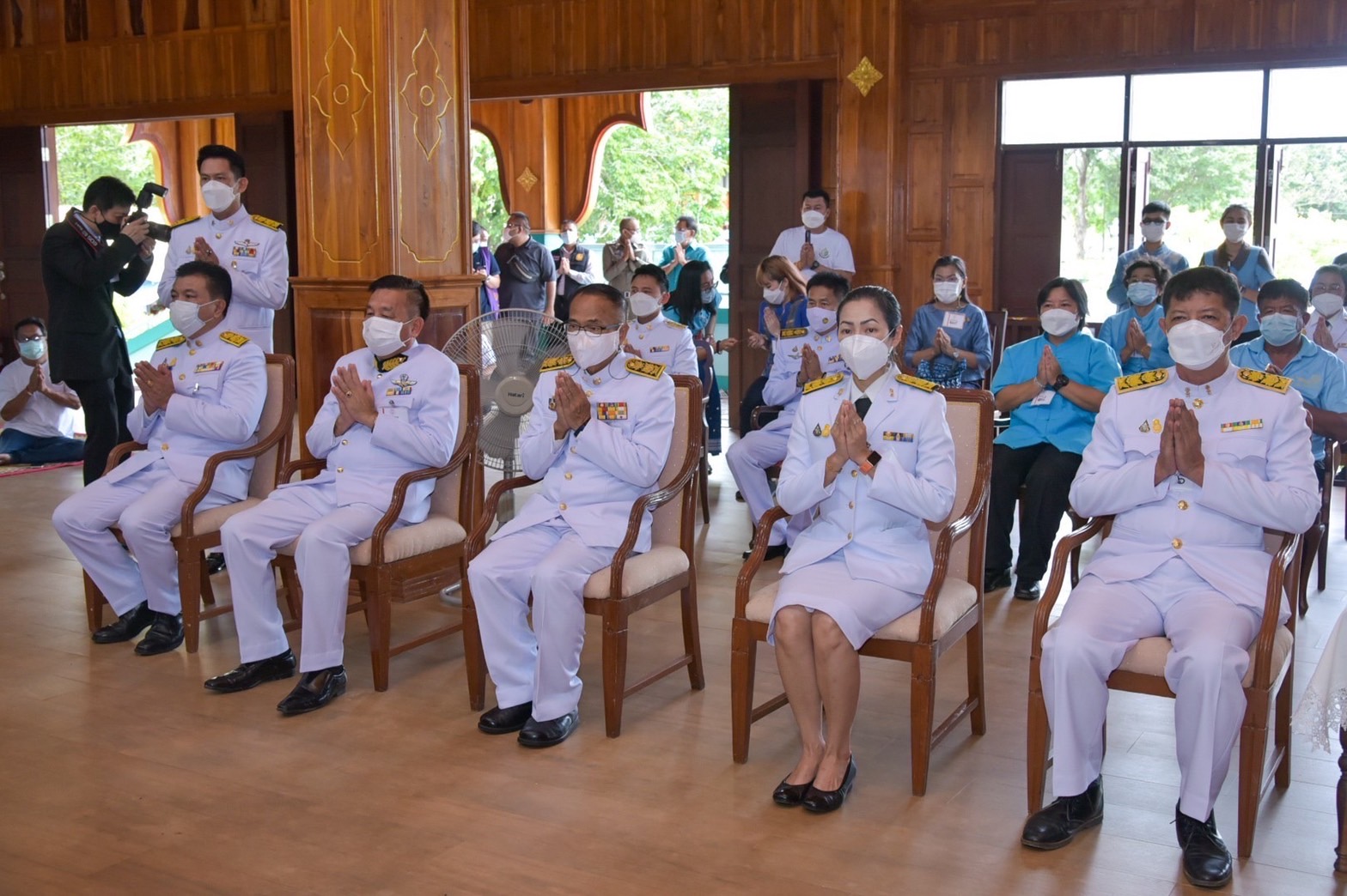 ???130 ปี กระทรวงมหาดไทย ? ฉะเชิงเทรา : แม่น้ำบางปะกงแหล่งชีวิต พระศักดิ์สิทธิ์หลวงพ่อโสธร พระยาศรีสุนทรปราชญ์ภาษาไทย เขาอ่างฤาไนป่าสมบูรณ์ ? ? ??‍??พช.ฉะเชิงเทรา จัดโครงการ “90 พรรษา 999 สมทบทุนศรัทธา ทุนปัญญา กองทุนแม่ของแผ่นดิน ทุนตั้งต้นแห่งความดีงาม ในโอกาสที่ สมเด็จพระนางเจ้าสิริกิติ์ พระบรมราชินีนาถ พระบรมราชชนนีพันปีหลวง ทรงพระกรุณาโปรดเกล้าฯ พระราชทานเงินจากพระปัญญาวิสุทธิโมลี ถวายให้กองทุนแม่ของแผ่นดินหมู่บ้านภูเขาทอง และพิธีทอดผ้าป่าการกุศล สมทบกองทุนแม่ของแผ่นดินฯ ในงานทำบุญอายุวัฒนมงคลครบ 51 ปี พระปัญญาวิสุทธิโมลี เจ้าคณะจังหวัดลพบุรี (ธรรมยุต) เจ้าอาวาสวัดพระนางจามเทวี และผู้รักษาการแทนเจ้าอาวาสวัดโพนงาม