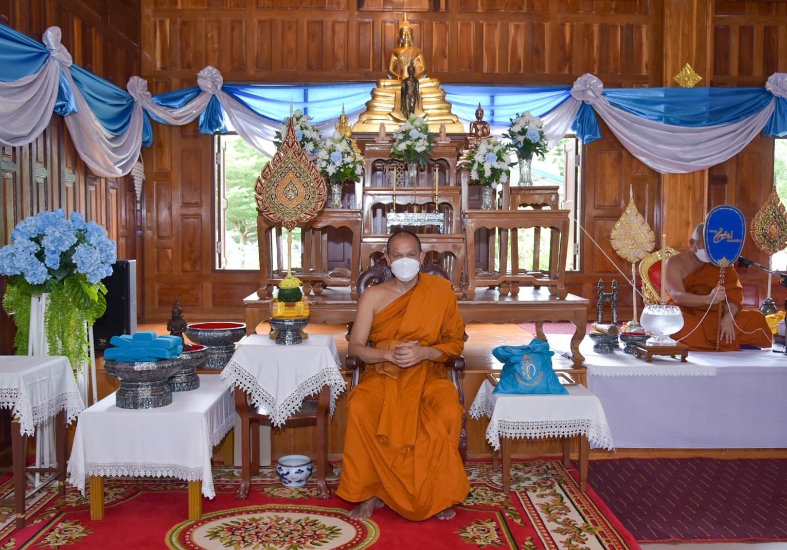 ???130 ปี กระทรวงมหาดไทย ? ฉะเชิงเทรา : แม่น้ำบางปะกงแหล่งชีวิต พระศักดิ์สิทธิ์หลวงพ่อโสธร พระยาศรีสุนทรปราชญ์ภาษาไทย เขาอ่างฤาไนป่าสมบูรณ์ ? ? ??‍??พช.ฉะเชิงเทรา จัดโครงการ “90 พรรษา 999 สมทบทุนศรัทธา ทุนปัญญา กองทุนแม่ของแผ่นดิน ทุนตั้งต้นแห่งความดีงาม ในโอกาสที่ สมเด็จพระนางเจ้าสิริกิติ์ พระบรมราชินีนาถ พระบรมราชชนนีพันปีหลวง ทรงพระกรุณาโปรดเกล้าฯ พระราชทานเงินจากพระปัญญาวิสุทธิโมลี ถวายให้กองทุนแม่ของแผ่นดินหมู่บ้านภูเขาทอง และพิธีทอดผ้าป่าการกุศล สมทบกองทุนแม่ของแผ่นดินฯ ในงานทำบุญอายุวัฒนมงคลครบ 51 ปี พระปัญญาวิสุทธิโมลี เจ้าคณะจังหวัดลพบุรี (ธรรมยุต) เจ้าอาวาสวัดพระนางจามเทวี และผู้รักษาการแทนเจ้าอาวาสวัดโพนงาม