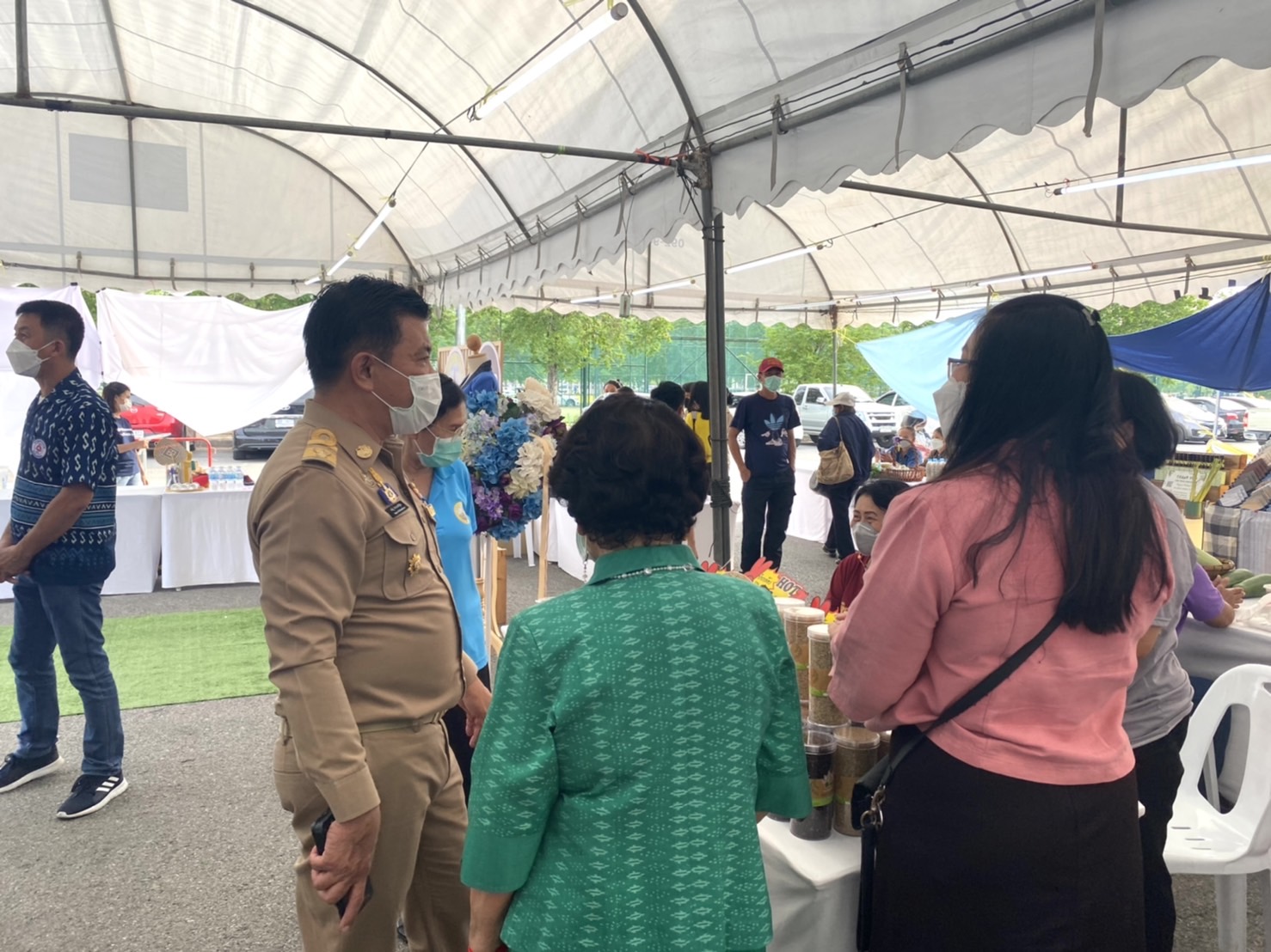 ??พช.ฉะเชิงเทรา จัดกิจกรรมทดสอบตลาด โครงการส่งเสริมกระบวนการเครือข่ายองค์ความรู้ (Knowledge – Based OTOP : KBO) จังหวัด