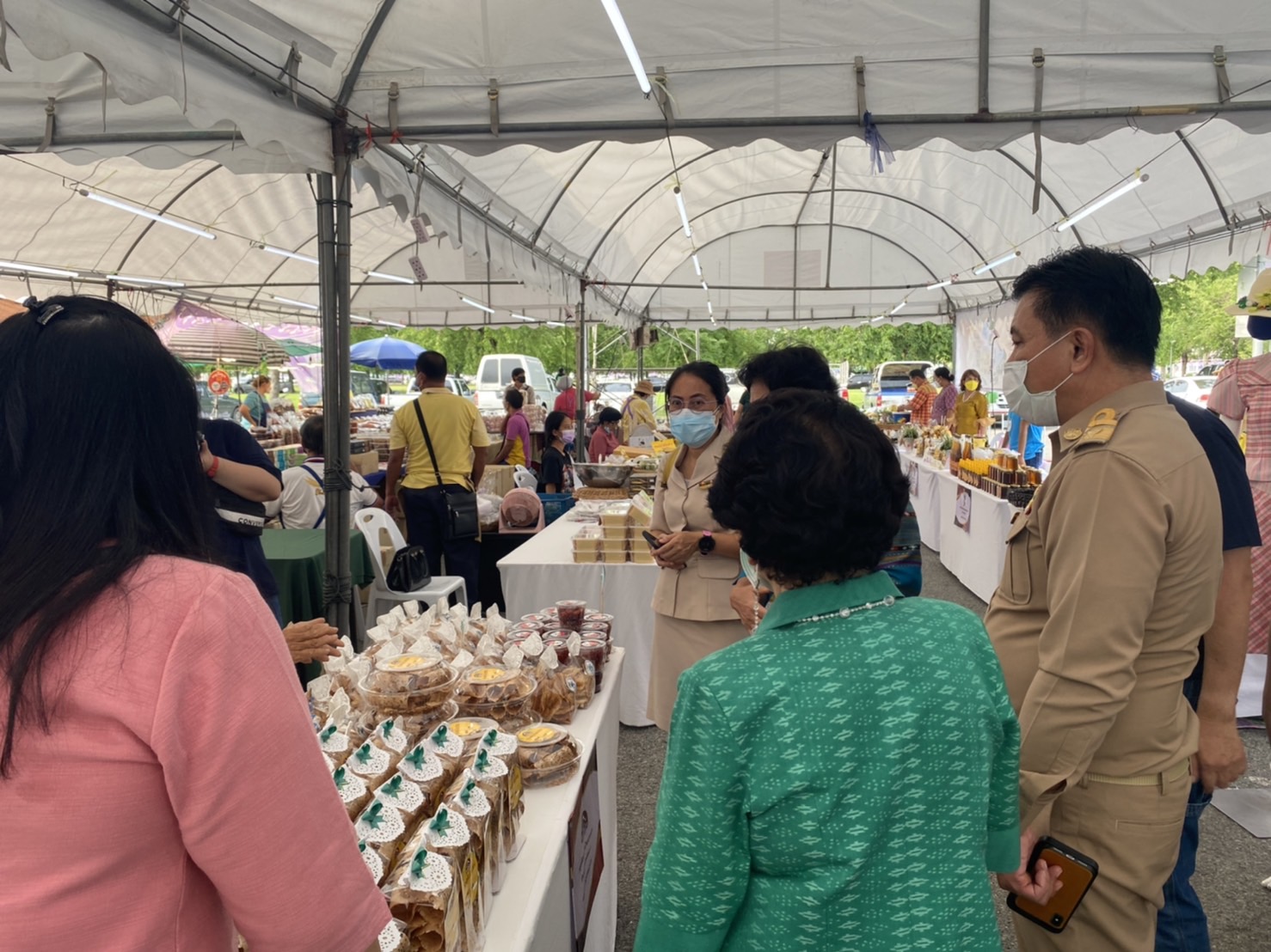 ??พช.ฉะเชิงเทรา จัดกิจกรรมทดสอบตลาด โครงการส่งเสริมกระบวนการเครือข่ายองค์ความรู้ (Knowledge – Based OTOP : KBO) จังหวัด