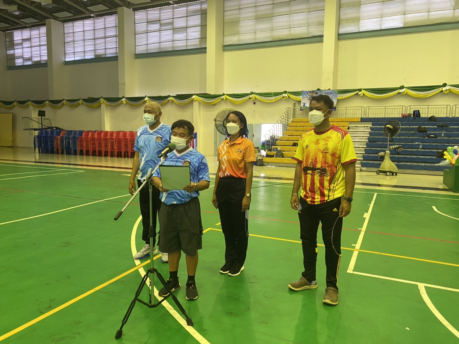 ???130 ปี กระทรวงมหาดไทย ? ฉะเชิงเทรา :แม่น้ำบางปะกงแหล่งชีวิต พระศักดิ์สิทธิ์หลวงพ่อโสธร พระยาศรีสุนทรปราชญ์ภาษาไทย เขาอ่างฤาไนป่าสมบูรณ์ ? ? ??พช.ฉะเชิงเทรา ร่วมกิจกรรมการแข่งขันกีฬาเชื่อมความสามัคคี ภายใต้โครงการ “สานสัมพันธ์น้องพี่ 60 พช.” เขตตรวจราชการที่ 8 (ชลบุรี ระยอง ฉะเชิงเทรา)