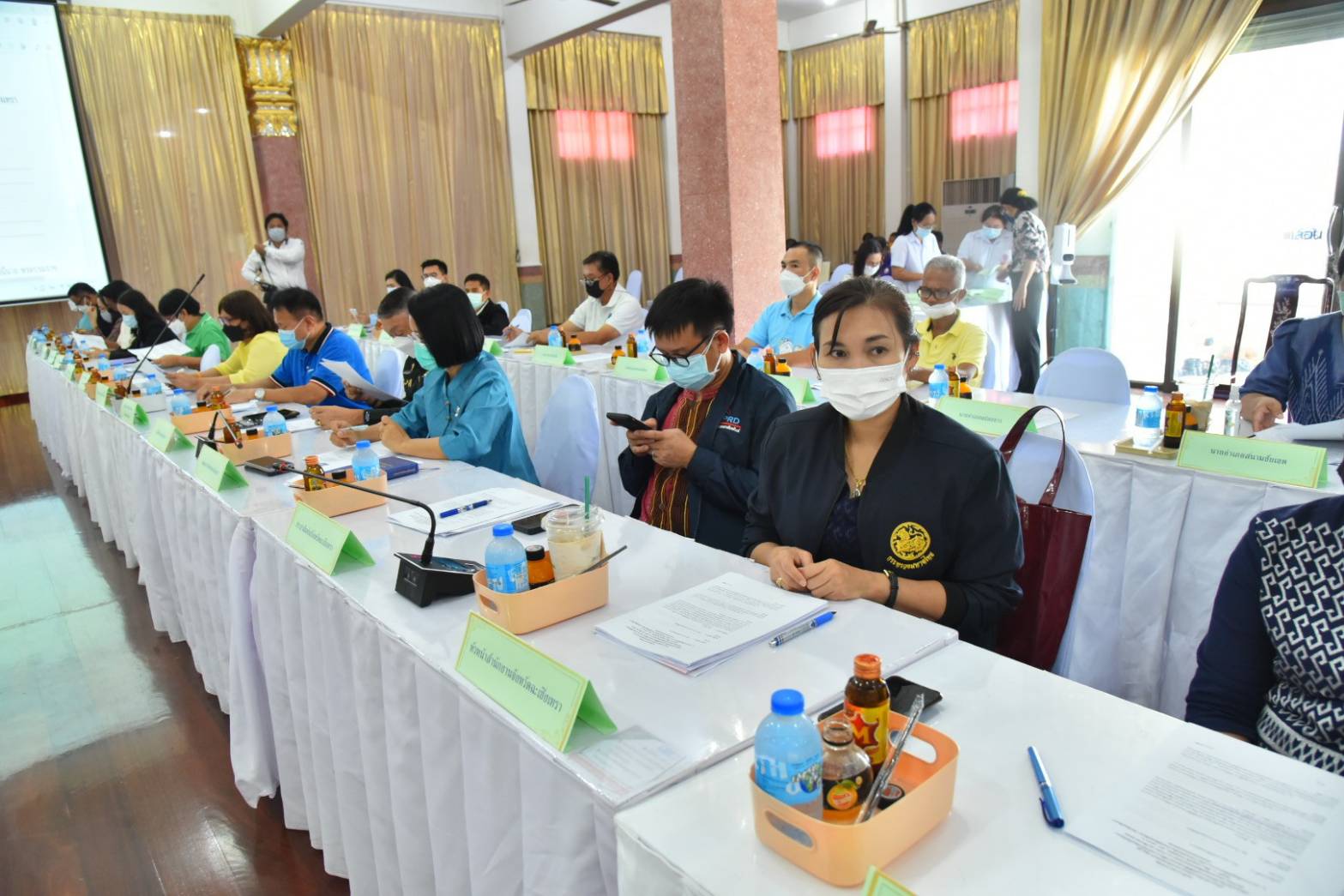 ???130 ปี กระทรวงมหาดไทย ? ฉะเชิงเทรา :แม่น้ำบางปะกงแหล่งชีวิต พระศักดิ์สิทธิ์หลวงพ่อโสธร พระยาศรีสุนทรปราชญ์ภาษาไทย เขาอ่างฤาไนป่าสมบูรณ์ ? ? ???พช.ฉะเชิงเทรา ร่วมประชุมเตรียมความพร้อมการดำเนินงานโครงการบรรพชาอุปสมบท 910 รูป เฉลิมพระเกียรติ สมเด็จพระนางเจ้าสิริกิติ์ พระบรมราชินีนาถ พระบรมราชชนนีพันปีหลวง เนื่องในโอกาสมหามงคลเฉลิมพระชนมพรรษา 90 พรรษา 12 สิงหาคม 2565