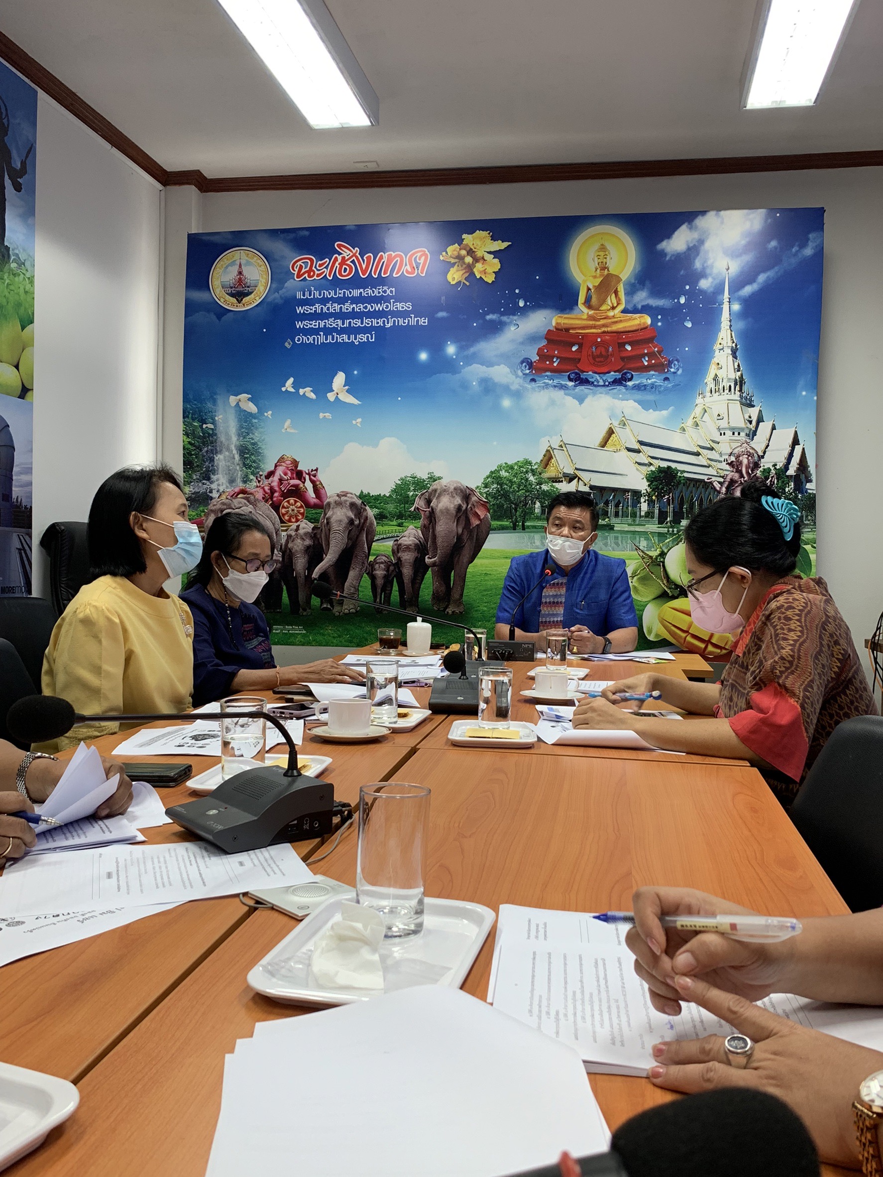 ????‍?พช.ฉะเชิงเทรา ประชุมผู้บริหาร นักวิชาการพัฒนาชุมชน และเจ้าหน้าที่พัฒนาชุมชนจังหวัดฉะเชิงเทรา ครั้งที่ 7/2565 ประจำเดือนกรกฎาคม 2565