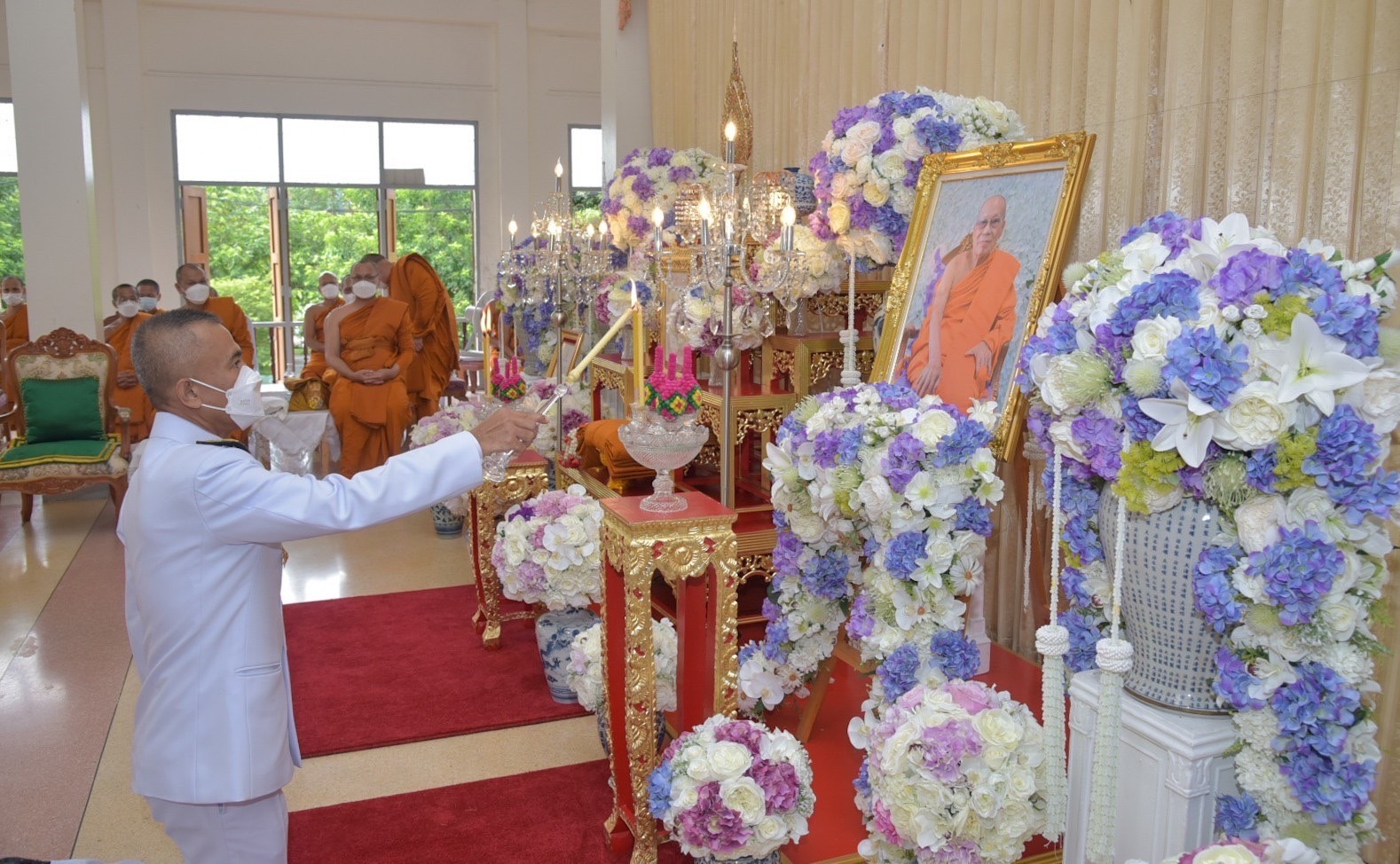 ???พช.ฉะเชิงเทรา ร่วมพิธีบำเพ็ญกุศลปัญญาสตมวาร (ครบ 100 วัน ) อุทิศถวายพระเทพวิสุทธินายก (บุญธรรม ธมฺมปุญฺโญ ป.ธ.4) อดีตเจ้าอาวาสวัดเทพนิมิตร และอดีตที่ปรึกษาเจ้าคณะภาค 12 – 13 (ธรรมยุต)