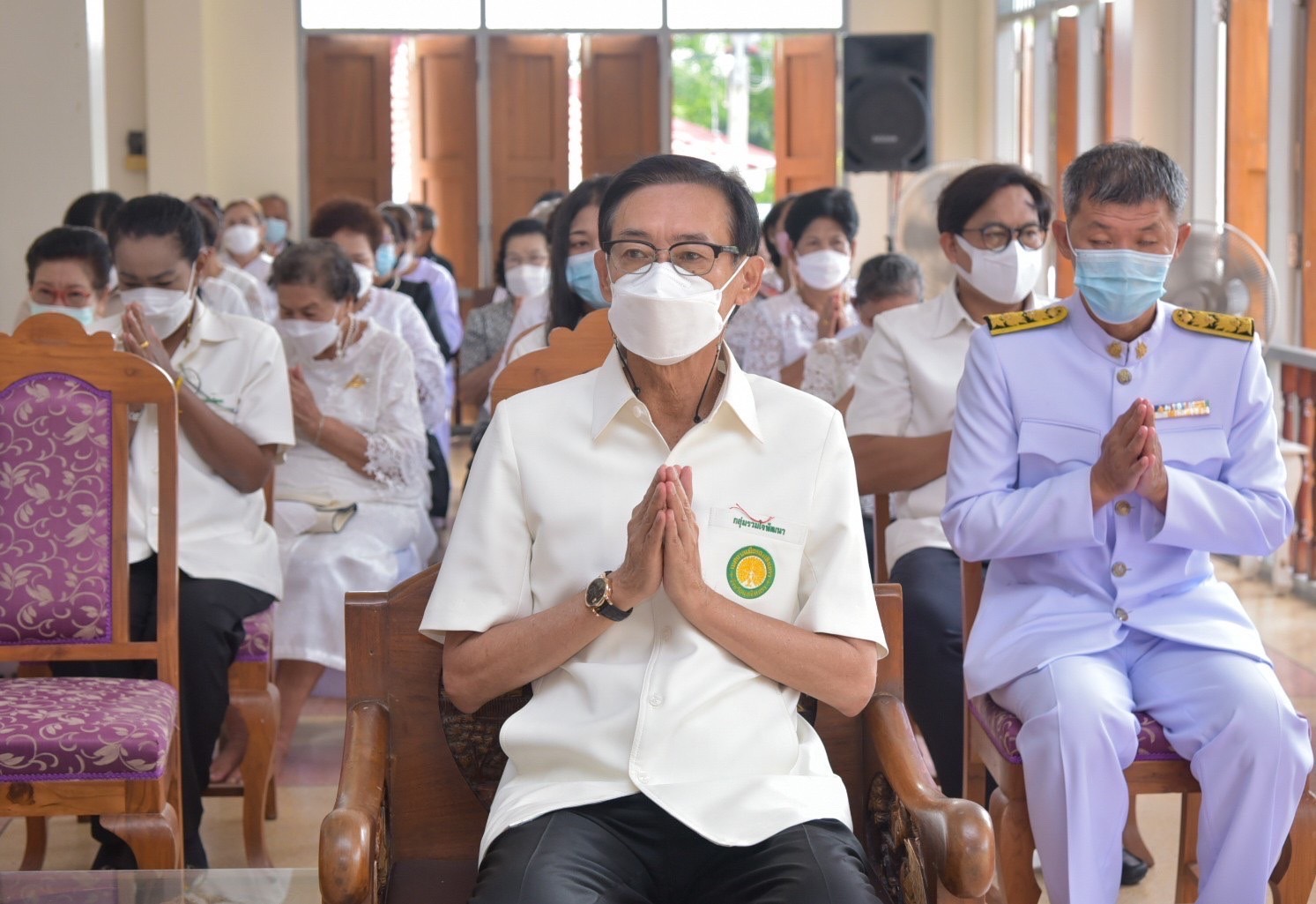 ???พช.ฉะเชิงเทรา ร่วมพิธีบำเพ็ญกุศลปัญญาสตมวาร (ครบ 100 วัน ) อุทิศถวายพระเทพวิสุทธินายก (บุญธรรม ธมฺมปุญฺโญ ป.ธ.4) อดีตเจ้าอาวาสวัดเทพนิมิตร และอดีตที่ปรึกษาเจ้าคณะภาค 12 – 13 (ธรรมยุต)