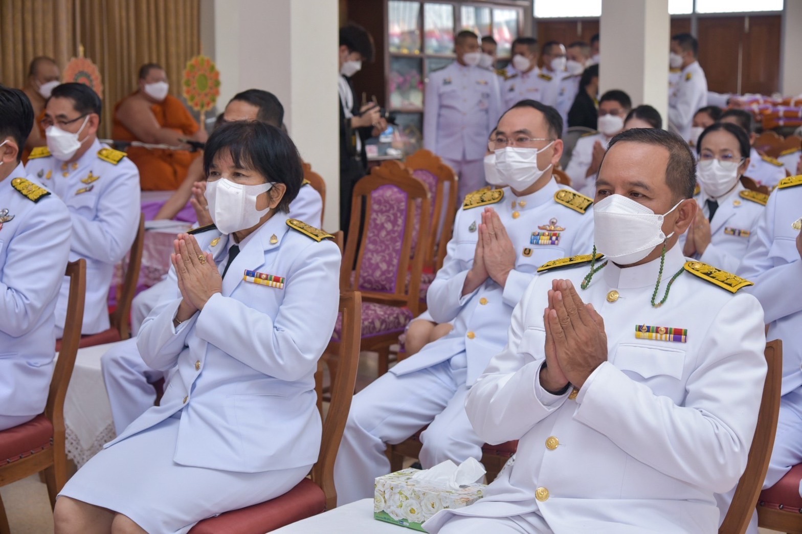 ???พช.ฉะเชิงเทรา ร่วมพิธีบำเพ็ญกุศลปัญญาสตมวาร (ครบ 100 วัน ) อุทิศถวายพระเทพวิสุทธินายก (บุญธรรม ธมฺมปุญฺโญ ป.ธ.4) อดีตเจ้าอาวาสวัดเทพนิมิตร และอดีตที่ปรึกษาเจ้าคณะภาค 12 – 13 (ธรรมยุต)