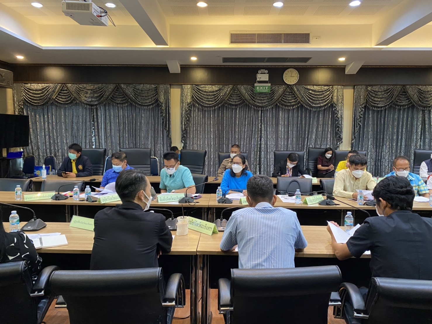 ???พช.ฉะเชิงเทรา ร่วมประชุมคณะกรรมการขับเคลื่อนโครงการพัชรสุธาคชานุรักษ์ กระทรวงมหาดไทย