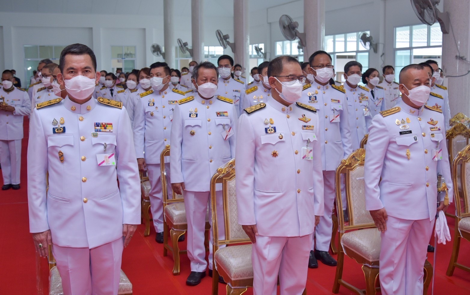 ??พช.ฉะเชิงเทรา ร่วมพิธีเชิญสัญญาบัตร พัดยศ และผ้าไตร ถวายแด่พระราชมงคลวชิรโสภิต (ขันธ์ สิริวณฺโณ)