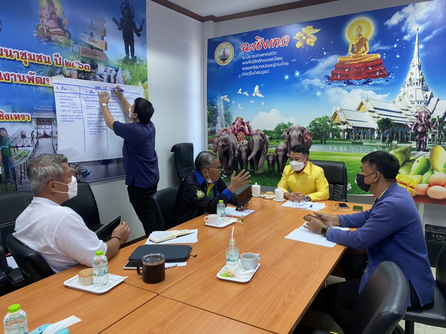 ??ผู้ตรวจราชการกรมการพัฒนาชุมชน ติดตามการขับเคลื่อนงานบริษัทประชารัฐฯ ฉะเชิงเทรา