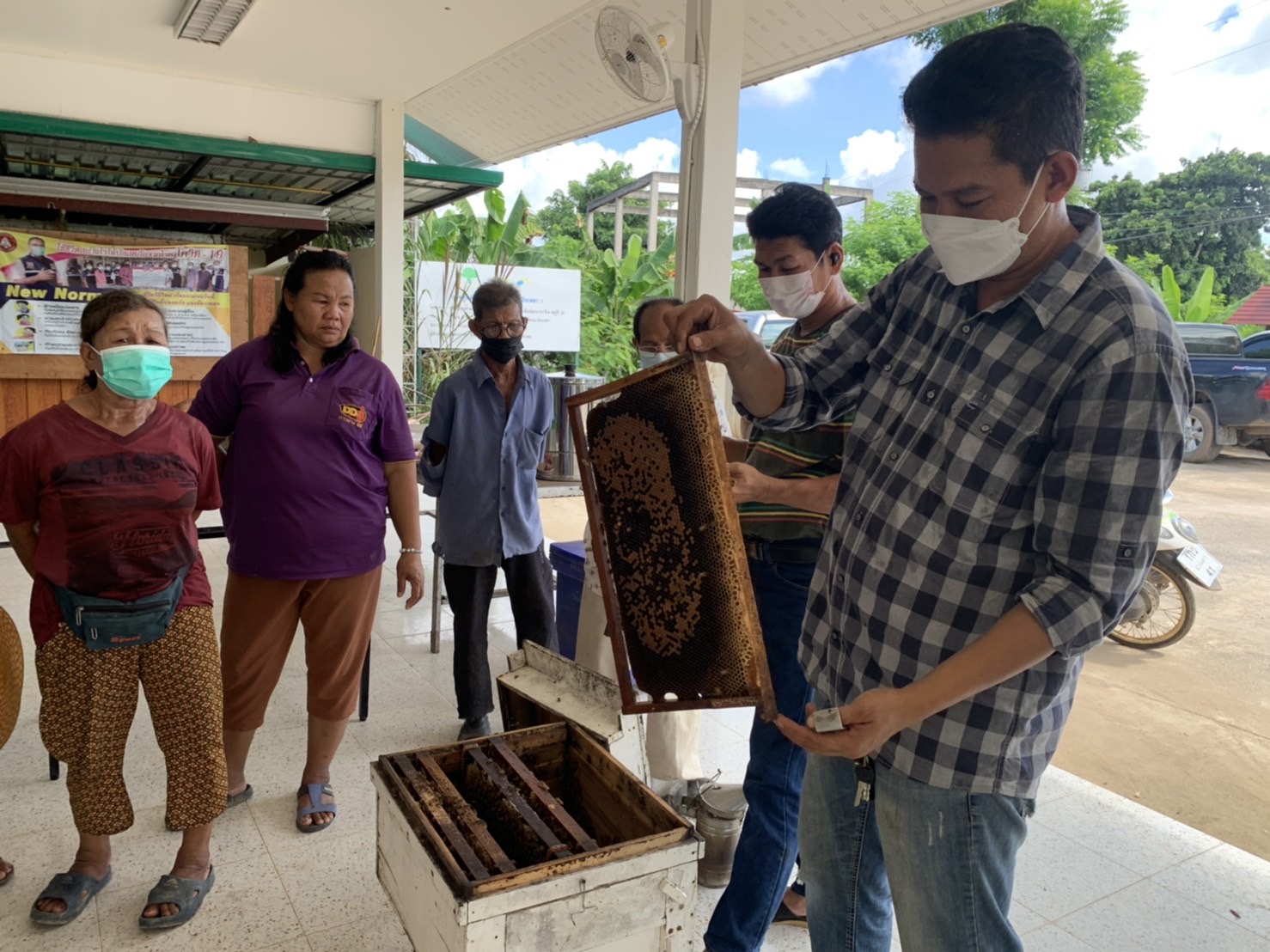 ??พช.ฉะเชิงเทรา ดำเนินโครงการส่งเสริมและพัฒนาเกษตรกร และสถาบันเกษตรให้มีความเข้มแข็งตามหลักปรัชญาของเศรษฐกิจพอเพียง