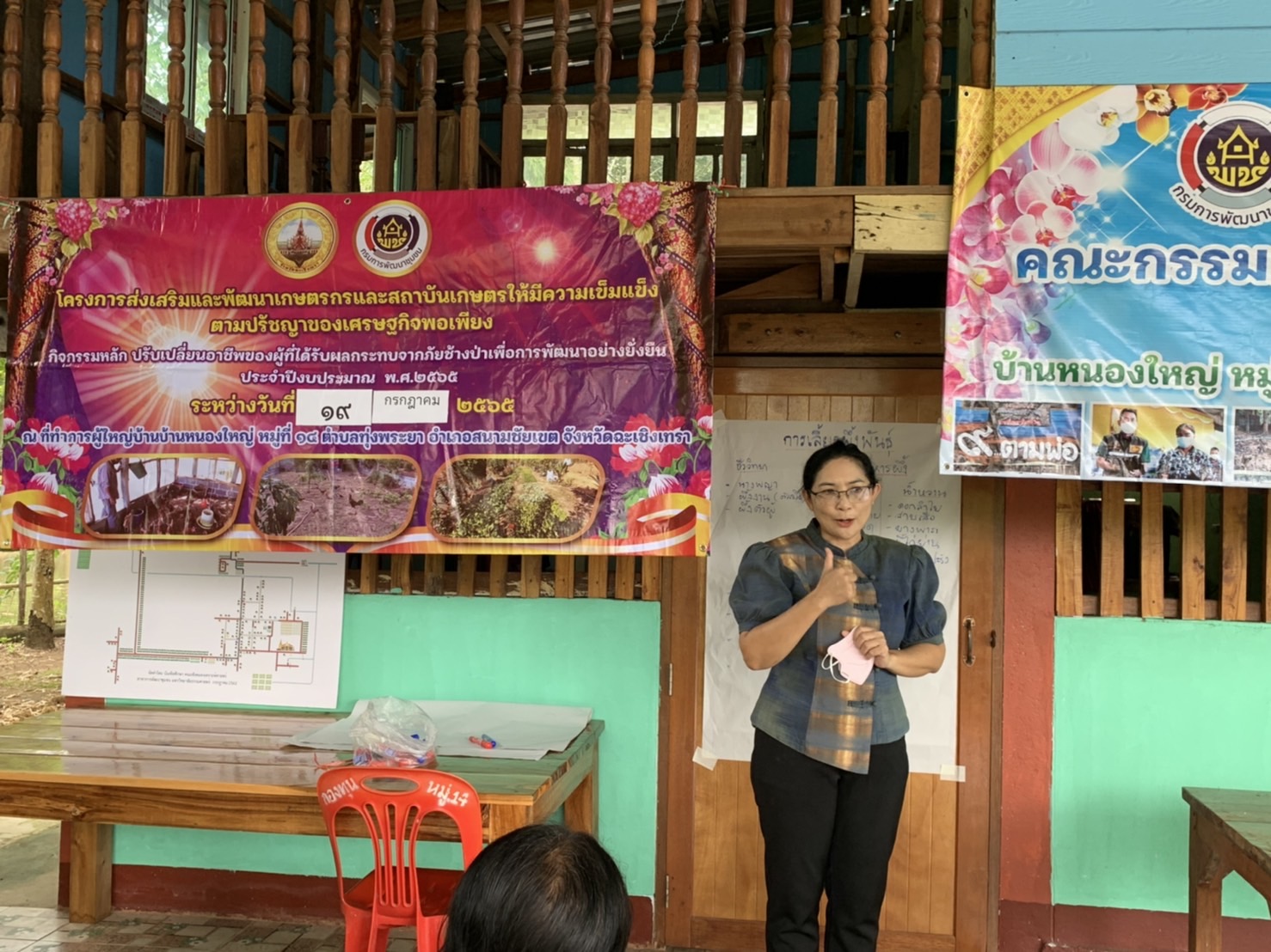 ??พช.ฉะเชิงเทรา ดำเนินโครงการส่งเสริมและพัฒนาเกษตรกร และสถาบันเกษตรให้มีความเข้มแข็งตามหลักปรัชญาของเศรษฐกิจพอเพียง