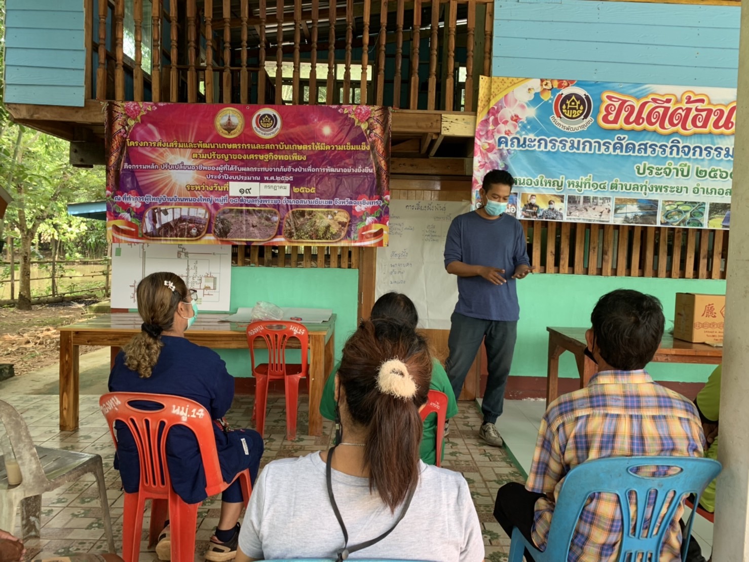 ??พช.ฉะเชิงเทรา ดำเนินโครงการส่งเสริมและพัฒนาเกษตรกร และสถาบันเกษตรให้มีความเข้มแข็งตามหลักปรัชญาของเศรษฐกิจพอเพียง