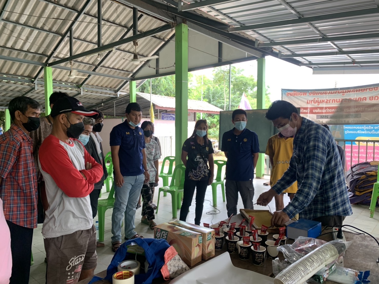 ??พช.ฉะเชิงเทรา ดำเนินโครงการส่งเสริมและพัฒนาเกษตรกร และสถาบันเกษตรให้มีความเข้มแข็งตามหลักปรัชญาของเศรษฐกิจพอเพียง