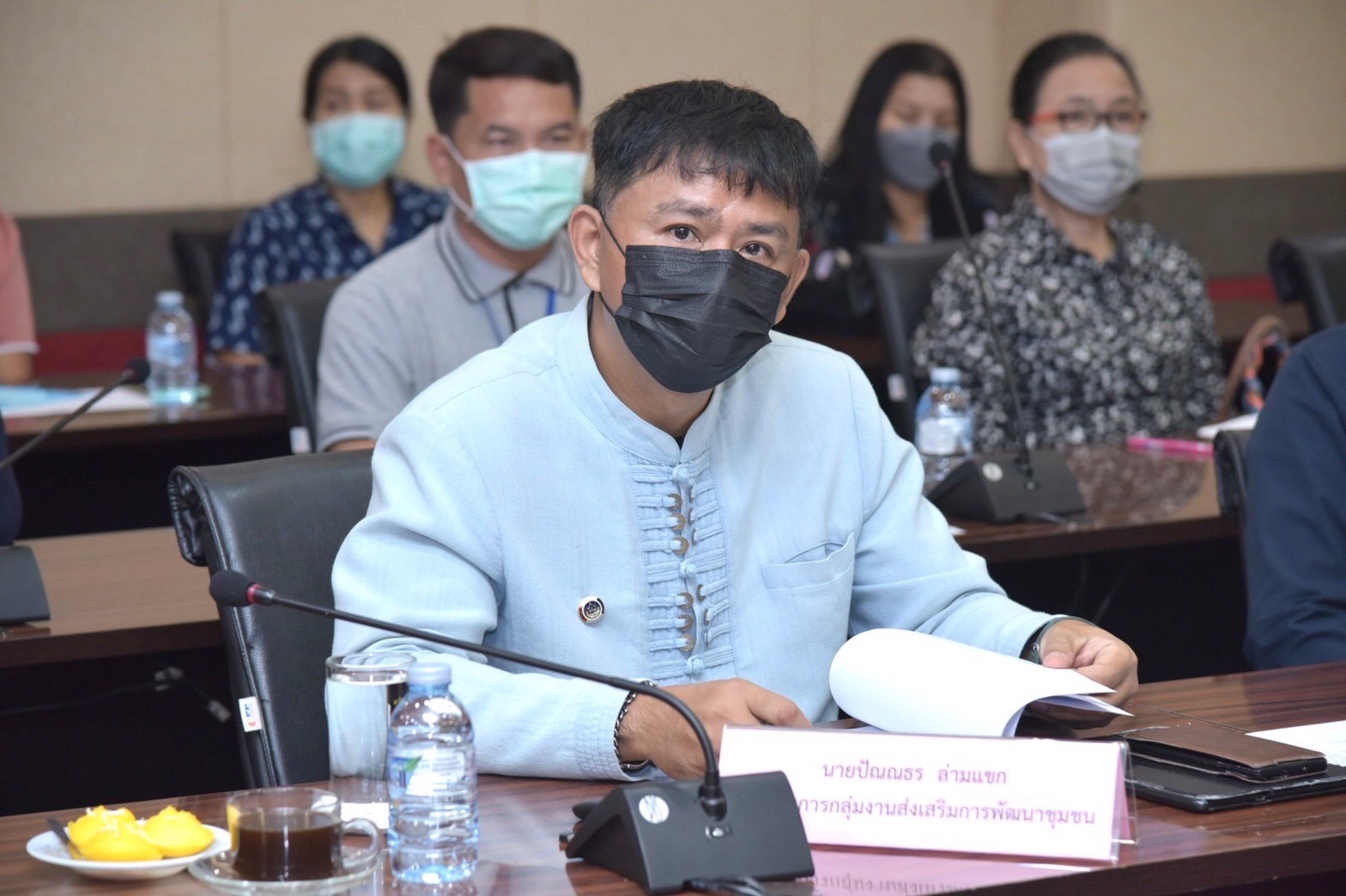 ???130 ปี กระทรวงมหาดไทย ? ฉะเชิงเทรา :แม่น้ำบางปะกงแหล่งชีวิต พระศักดิ์สิทธิ์หลวงพ่อโสธร พระยาศรีสุนทรปราชญ์ภาษาไทย เขาอ่างฤาไนป่าสมบูรณ์ ? ? ???พช.ฉะเชิงเทรา ร่วมประชุมโครงการฝึกอบรมการเพิ่มทักษะการพัฒนากสิกรรมสู่ระบบเศรษฐกิจพอเพียงรูปแบบ “โคก หนอง นา” และการสร้างและพัฒนาพื้นที่ต้นแบบในการพัฒนาคุณภาพชีวิตตามหลักทฤษฎีใหม่ประยุกต์สู่”เขตพัฒนาเศรษฐกิจพอเพียง” ประจำปี พ.ศ. 2565