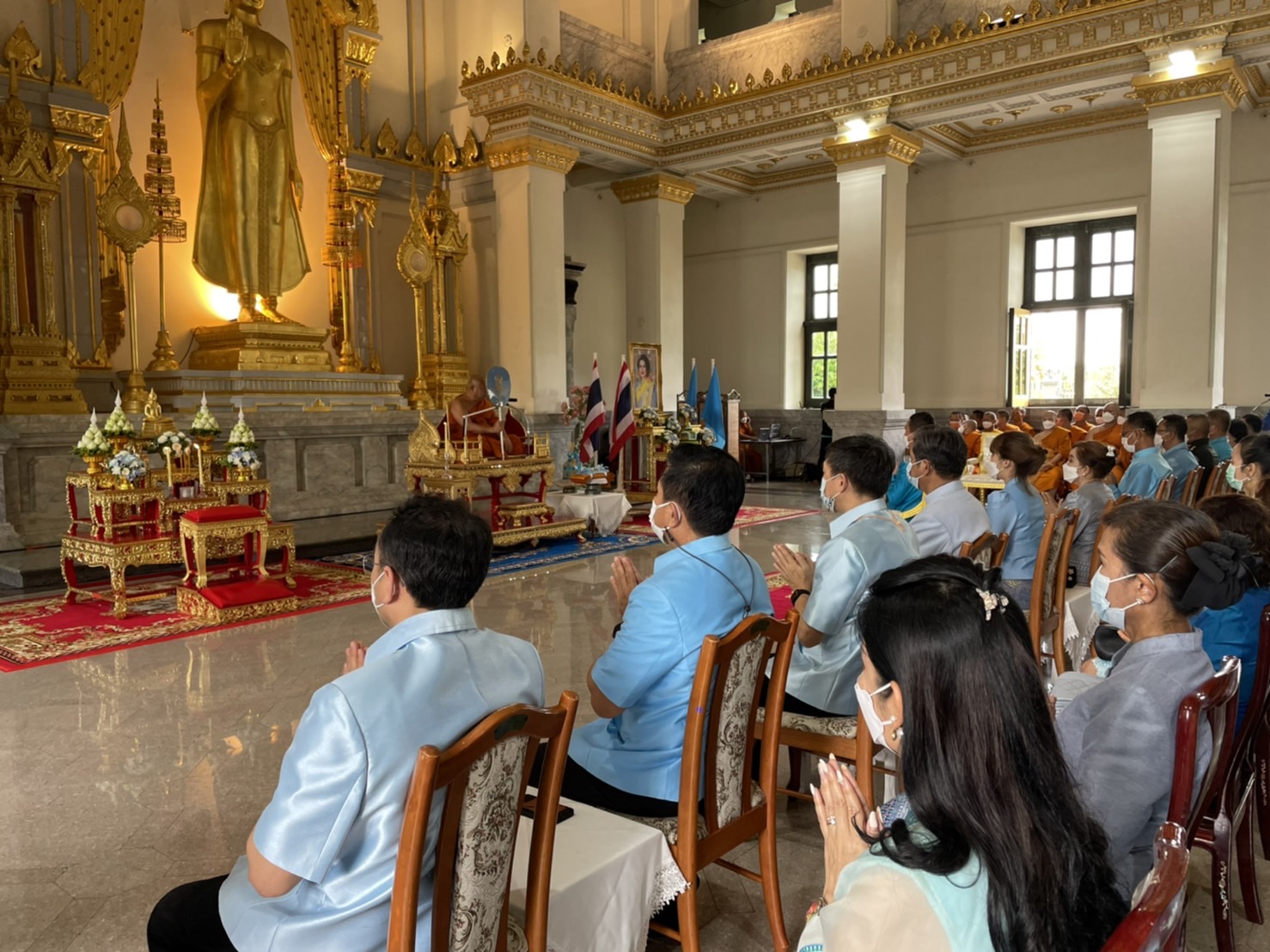 ???130 ปี กระทรวงมหาดไทย ? ฉะเชิงเทรา :แม่น้ำบางปะกงแหล่งชีวิต พระศักดิ์สิทธิ์หลวงพ่อโสธร พระยาศรีสุนทรปราชญ์ภาษาไทย เขาอ่างฤาไนป่าสมบูรณ์ ? ? ???พช.ฉะเชิงเทรา ร่วมฟังเทศน์บทพระธรรมเทศนาเฉลิมพระธรรมบารมีใน “ อุภินนมัตถจรกถา” เฉลิมพระธรรมบารมีสมเด็จพระนางเจ้าสิริกิติ์ พระบรมราชินีนาถ พระบรมราชชนนีพันปีหลวง