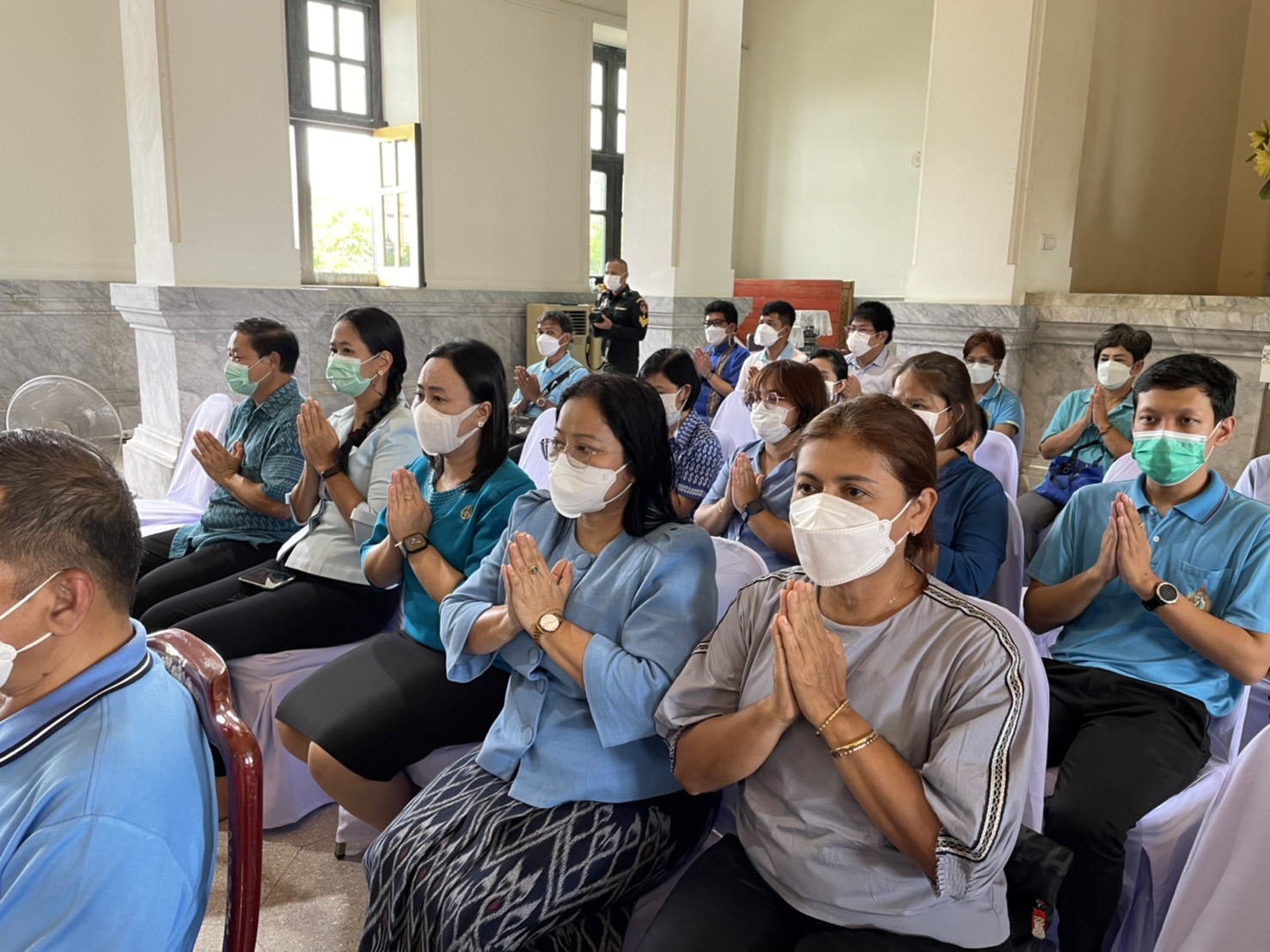 ???130 ปี กระทรวงมหาดไทย ? ฉะเชิงเทรา :แม่น้ำบางปะกงแหล่งชีวิต พระศักดิ์สิทธิ์หลวงพ่อโสธร พระยาศรีสุนทรปราชญ์ภาษาไทย เขาอ่างฤาไนป่าสมบูรณ์ ? ? ???พช.ฉะเชิงเทรา ร่วมฟังเทศน์บทพระธรรมเทศนาเฉลิมพระธรรมบารมีใน “ อุภินนมัตถจรกถา” เฉลิมพระธรรมบารมีสมเด็จพระนางเจ้าสิริกิติ์ พระบรมราชินีนาถ พระบรมราชชนนีพันปีหลวง