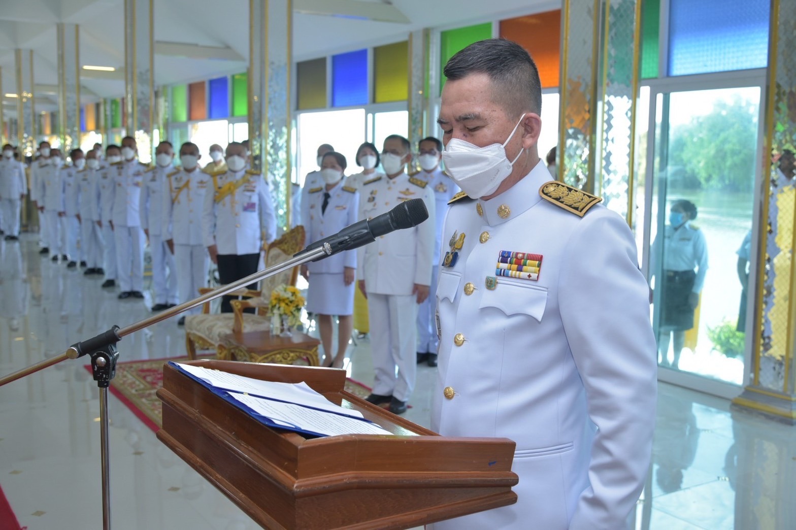 ??พช.ฉะเชิงเทรา ร่วมกิจกรรมเฉลิมพระเกียรติพระบาทสมเด็จพระเจ้าอยู่หัว เนื่องในโอกาสเฉลิมพระชนมพรรษา 28 กรกฎาคม 2565