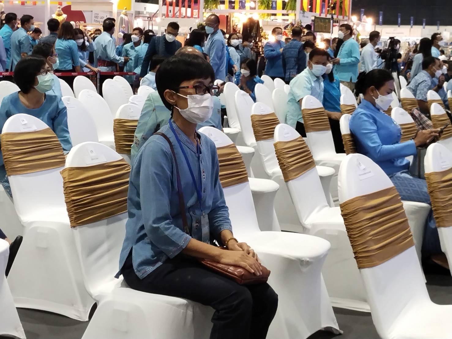 ???130 ปี กระทรวงมหาดไทย ? ฉะเชิงเทรา :แม่น้ำบางปะกงแหล่งชีวิต พระศักดิ์สิทธิ์หลวงพ่อโสธร พระยาศรีสุนทรปราชญ์ภาษาไทย เขาอ่างฤาไนป่าสมบูรณ์ ? ? ???พช.ฉะเชิงเทรา ร่วมพิธีเปิดงาน “OTOP ศิลปาชีพประทีปไทย OTOP ก้าวไกลด้วยพระบารมี”