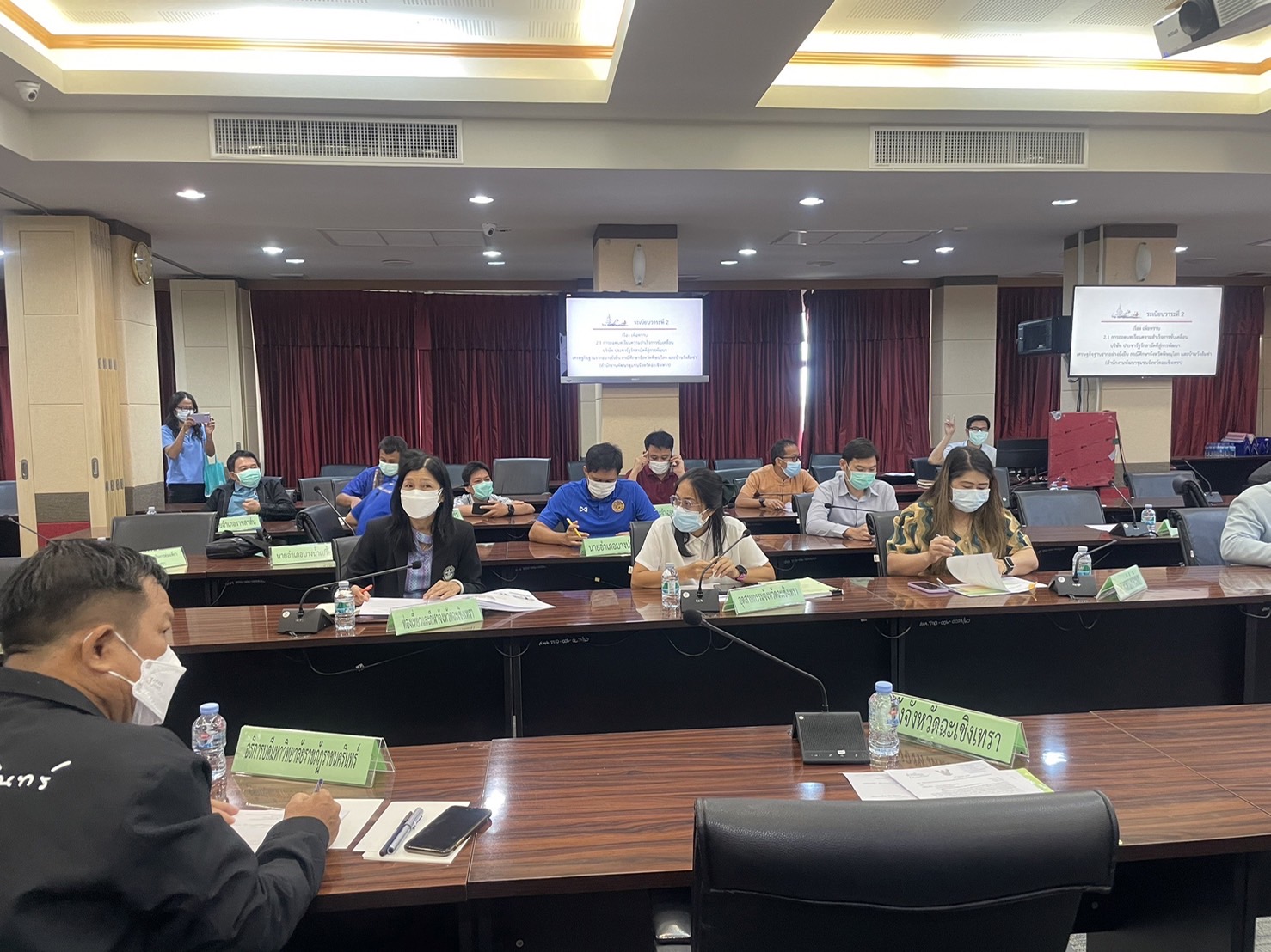 ???130 ปี กระทรวงมหาดไทย ? ฉะเชิงเทรา :แม่น้ำบางปะกงแหล่งชีวิต พระศักดิ์สิทธิ์หลวงพ่อโสธร พระยาศรีสุนทรปราชญ์ภาษาไทย เขาอ่างฤาไนป่าสมบูรณ์ ? ? ???พช. ฉะเชิงเทรา ร่วมประชุมคณะกรรมการประสานและขับเคลื่อนนโยบายสานพลังประชารัฐ ประจําจังหวัดฉะเชิงเทรา